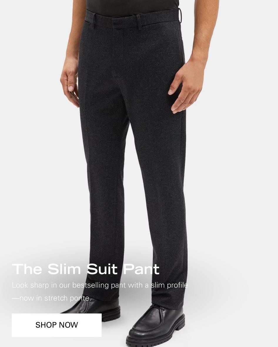 BOSS - Regular-fit trousers in stretch-cotton twill