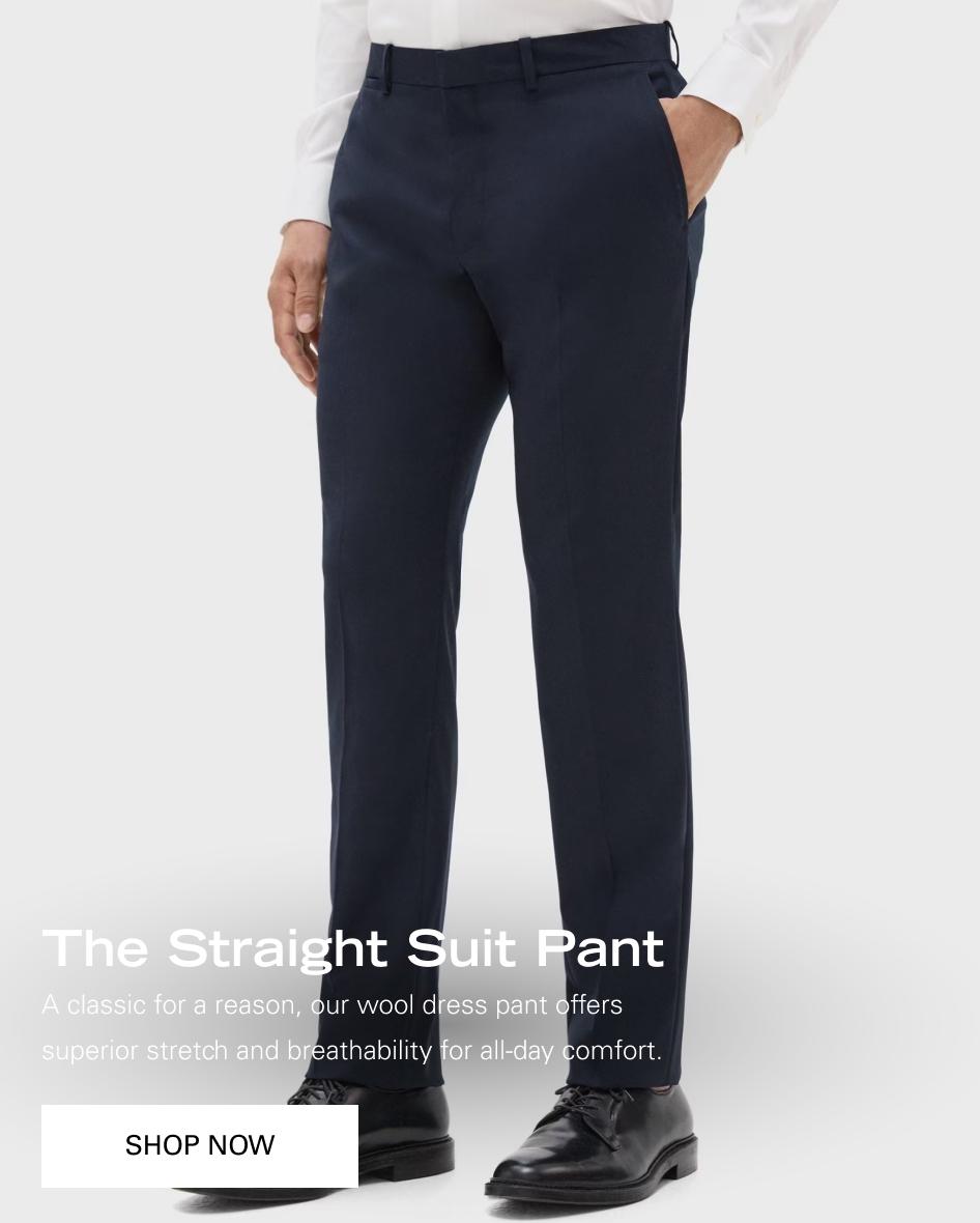 Printed Men's Loose Pants, Men Regular Fit Trousers, Men Formal