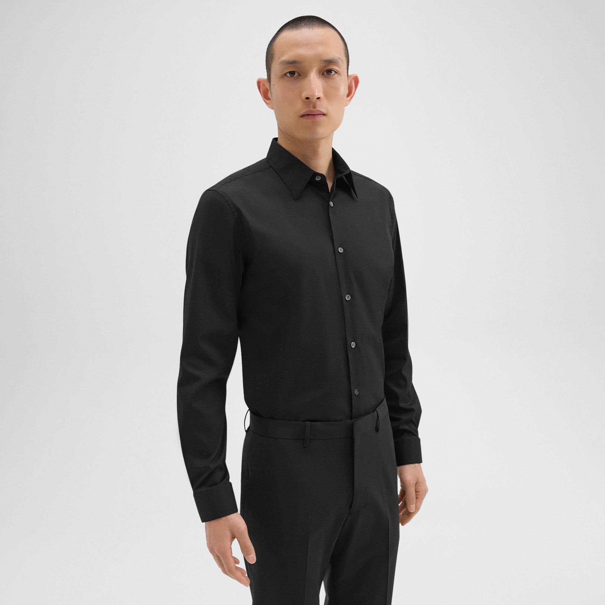 Theory Sylvain Shirt in Good Cotton