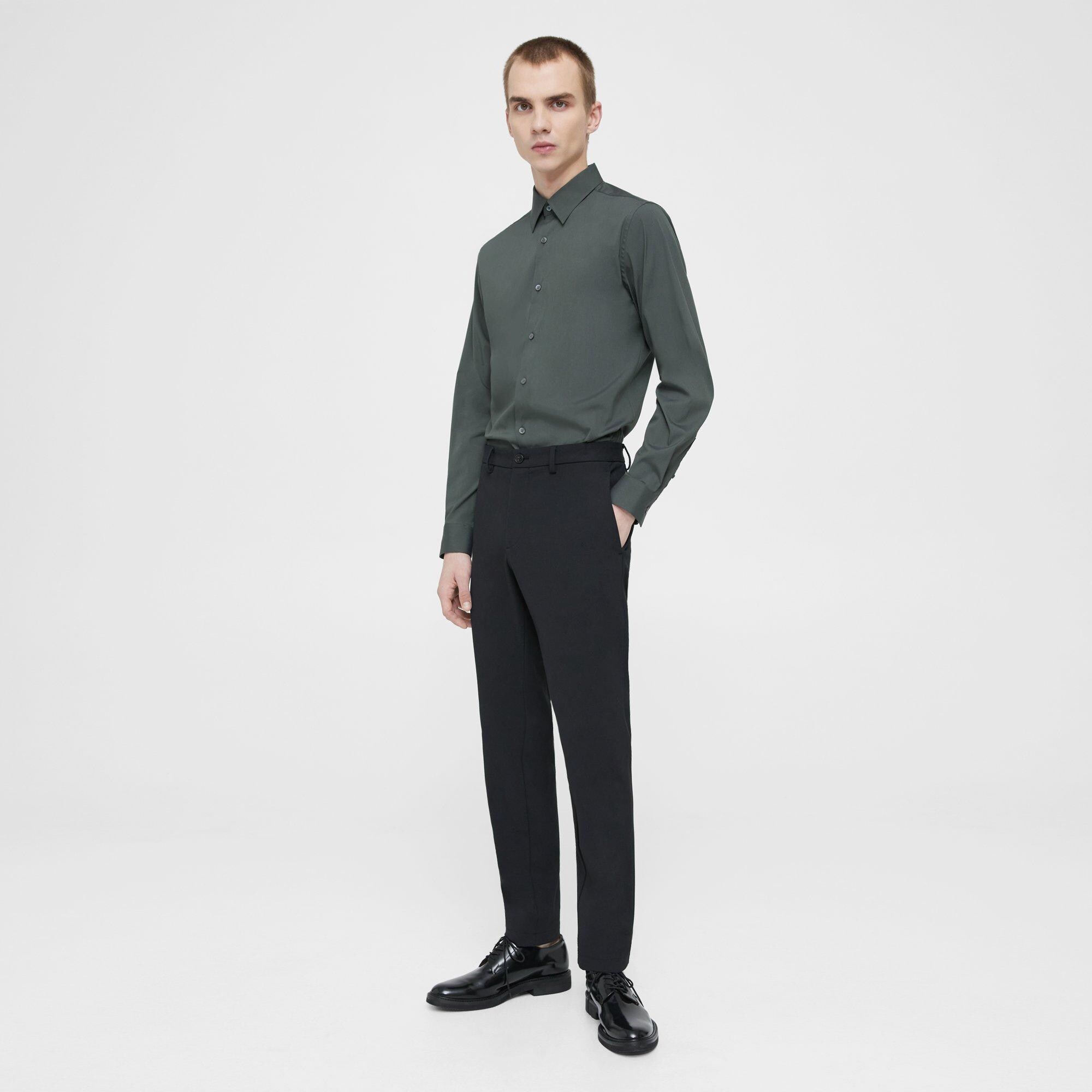 Green Good Cotton Sylvain Shirt | Theory