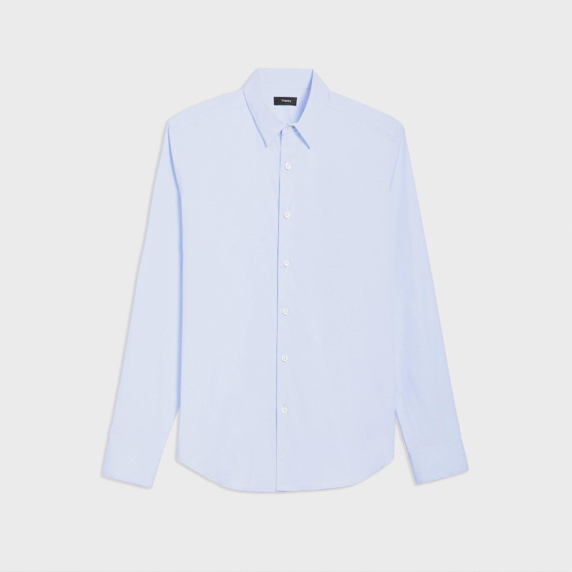 Blue Good Cotton Sylvain Shirt | Theory