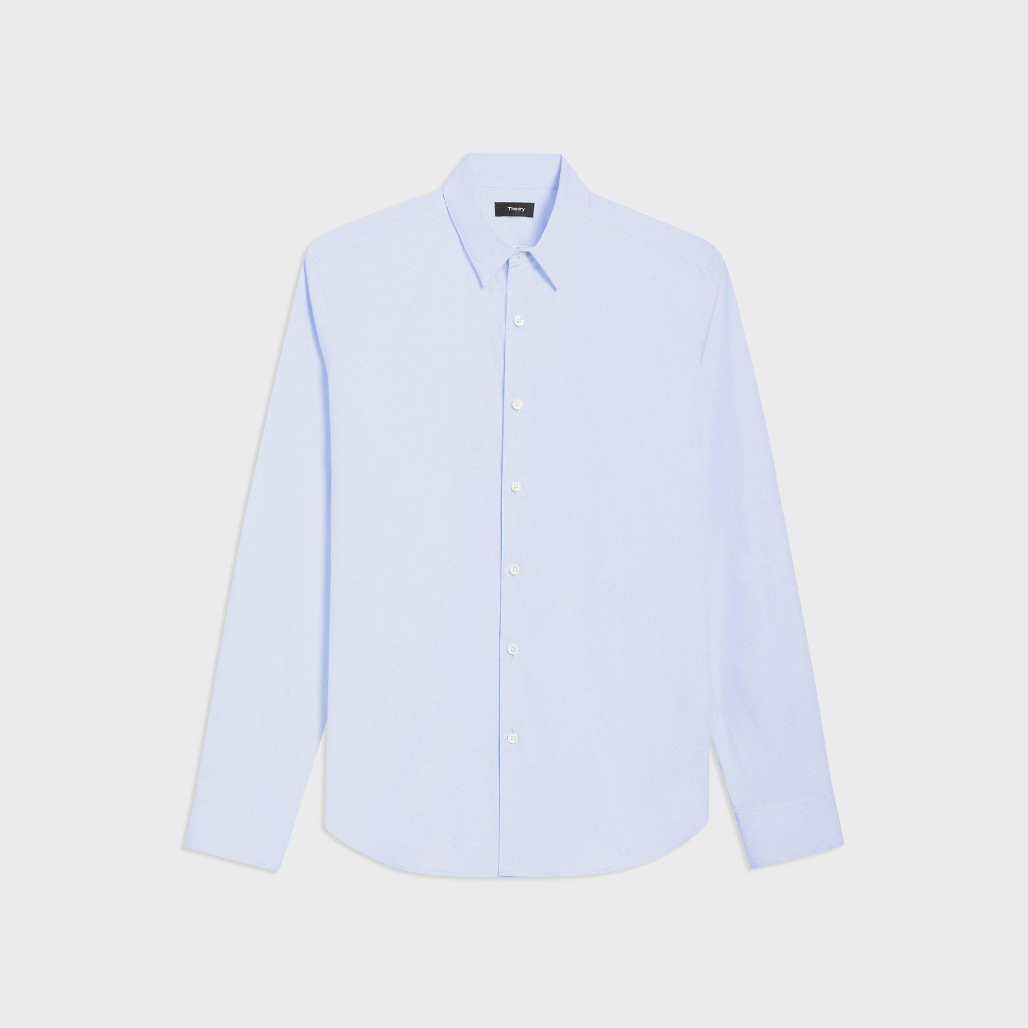 Blue Good Cotton Sylvain Shirt | Theory