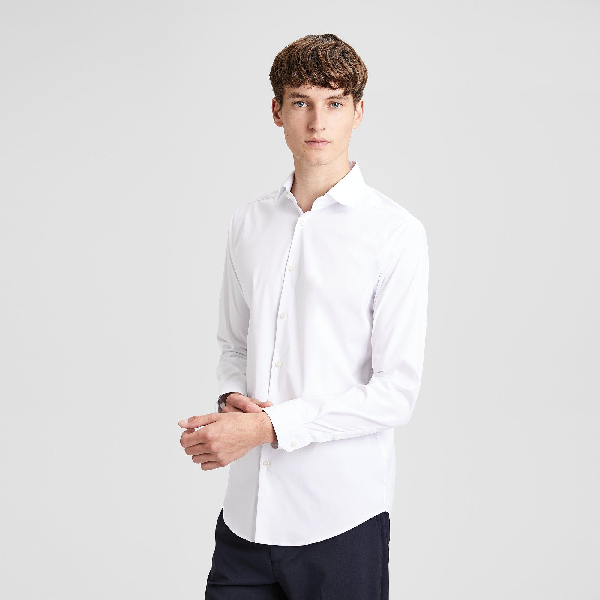 Stretch Cotton Slim-Fit Dress Shirt