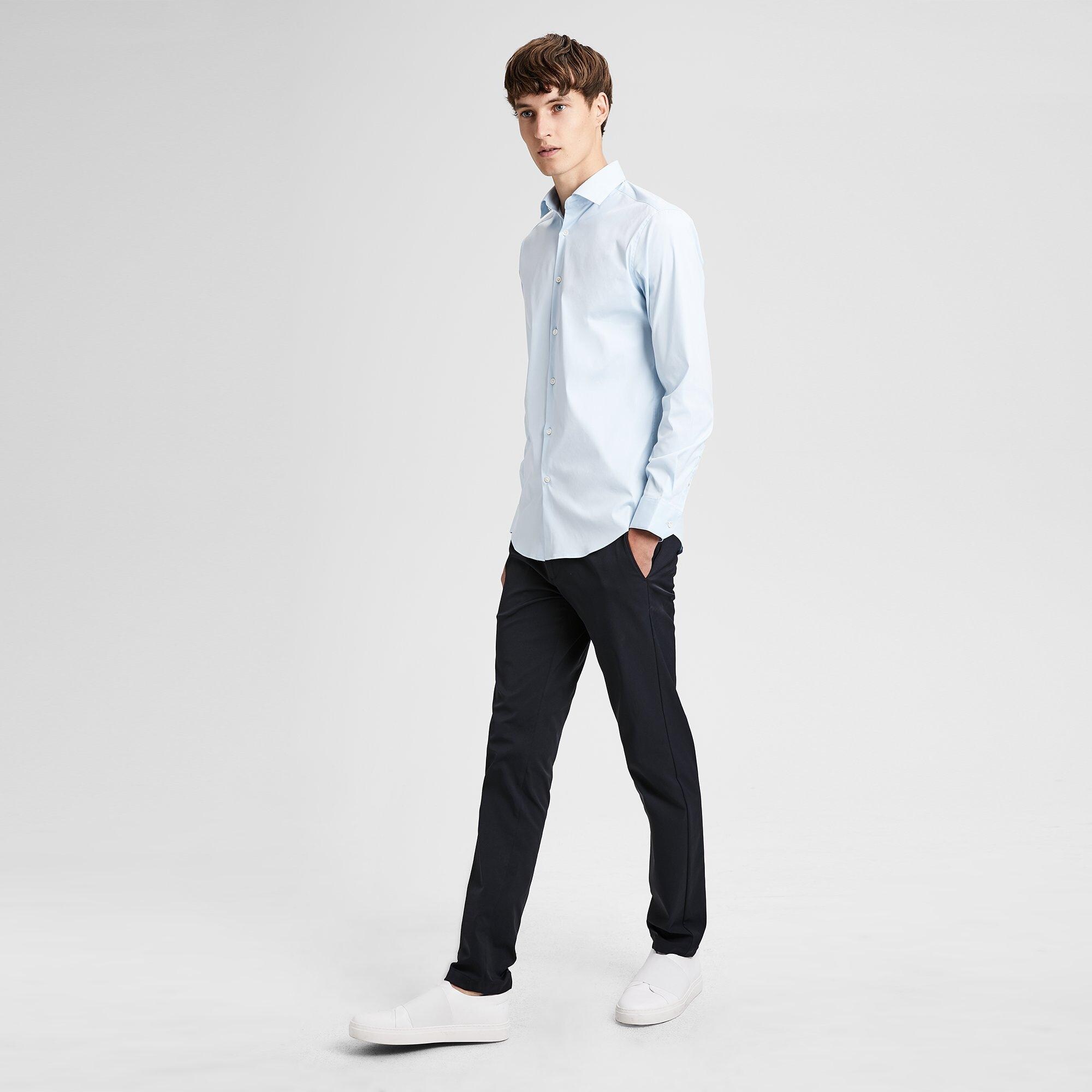 Theory Stretch Cotton Dress Shirt | Theory.com