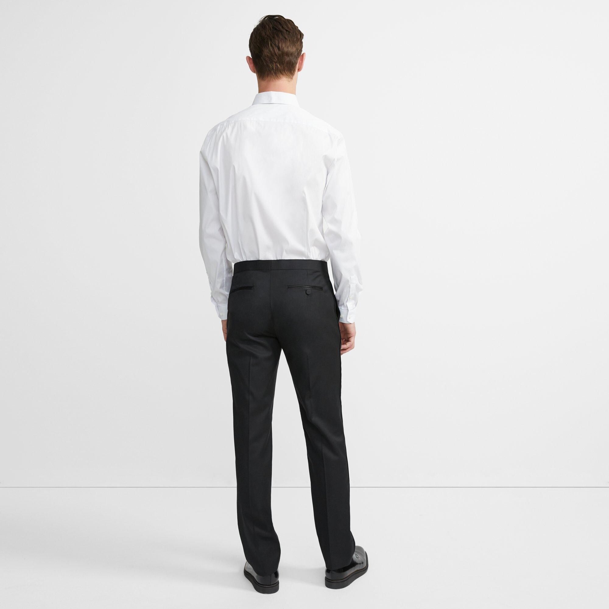 Straight-Fit Tuxedo Pant in Wool