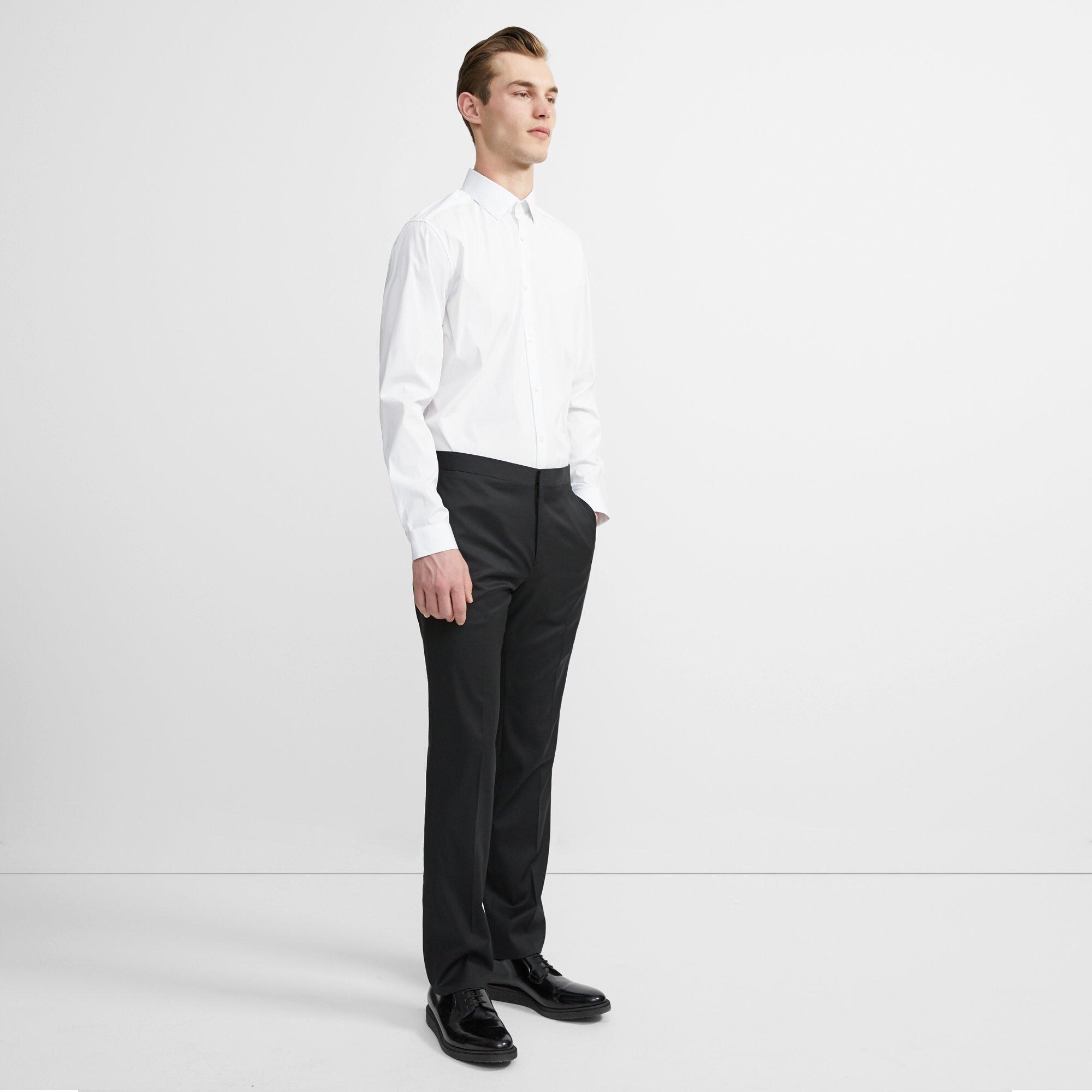 Straight-Fit Tuxedo Pant in Wool