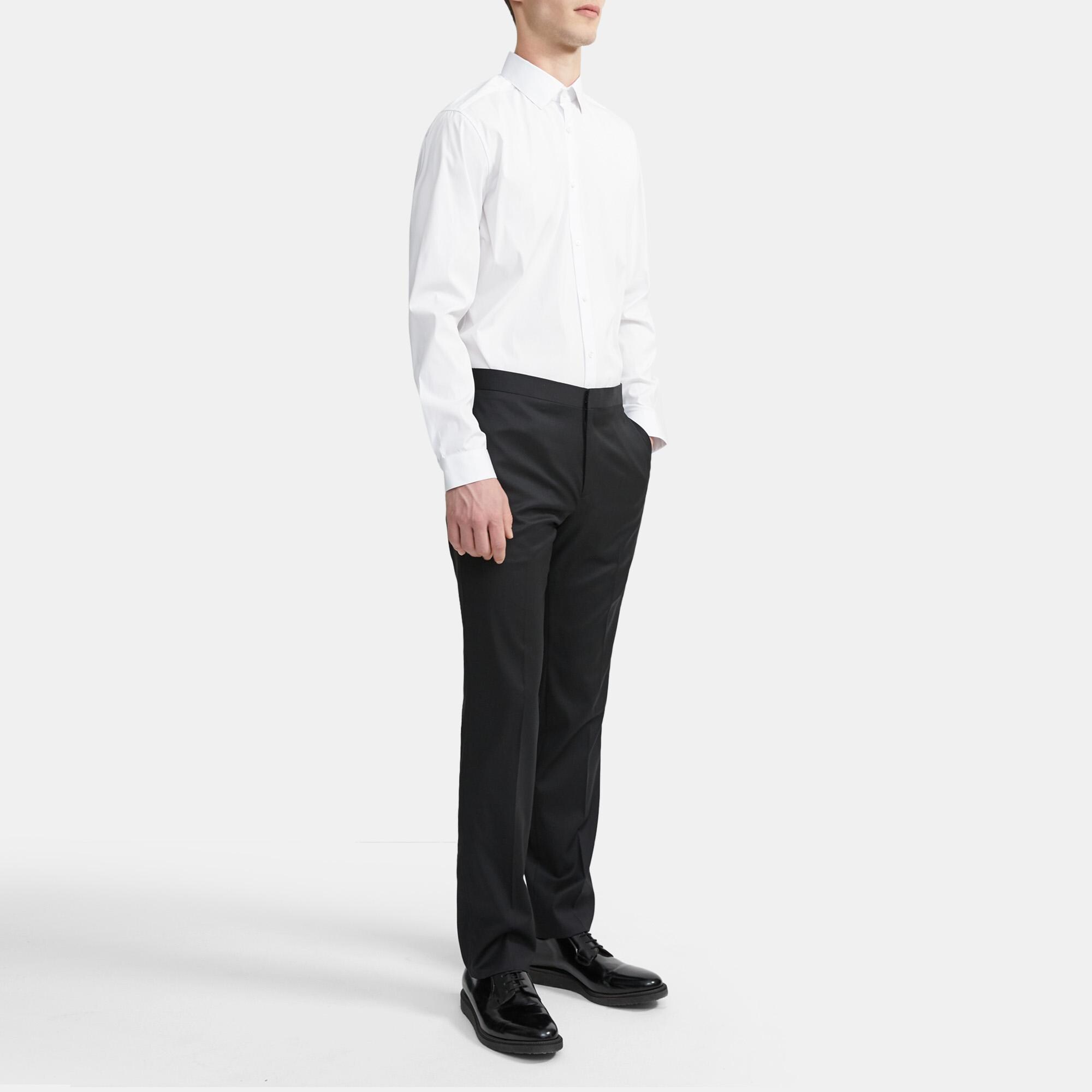 Straight-Fit Tuxedo Pant in Wool