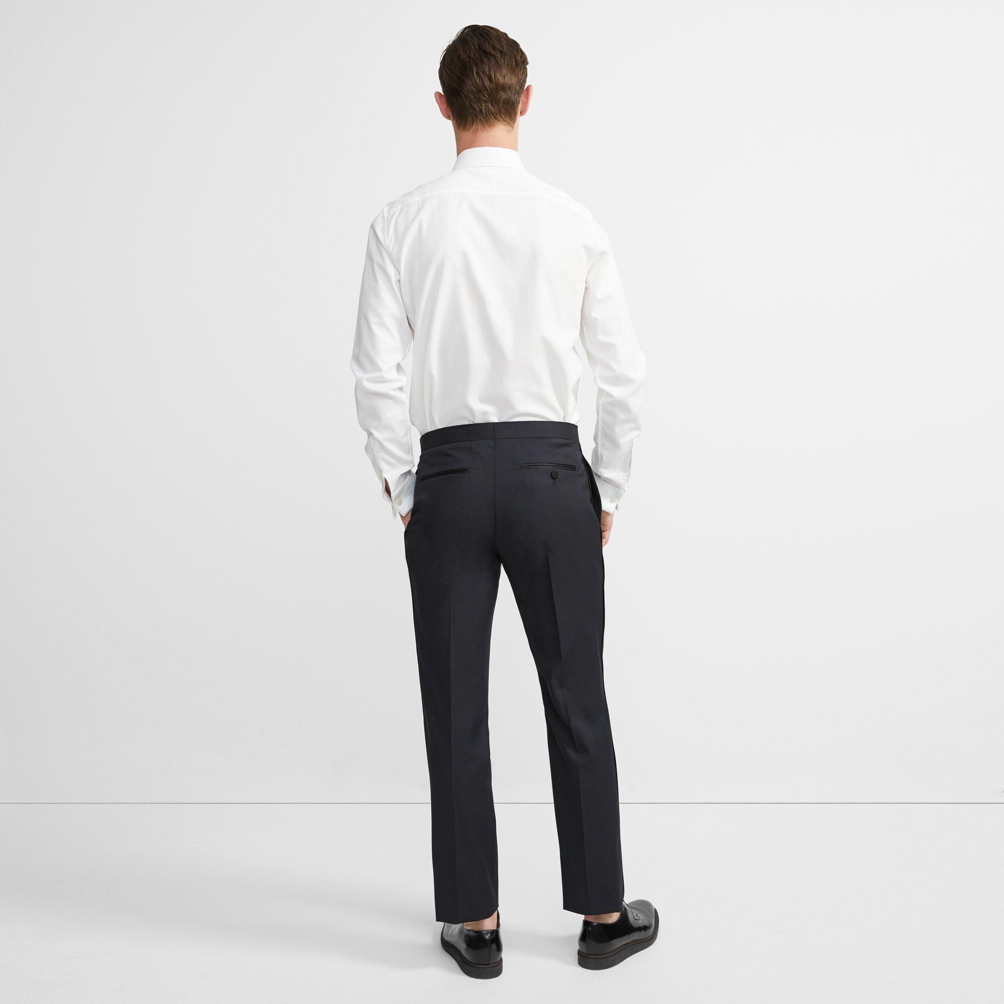 Straight-Fit Tuxedo Pant in Wool