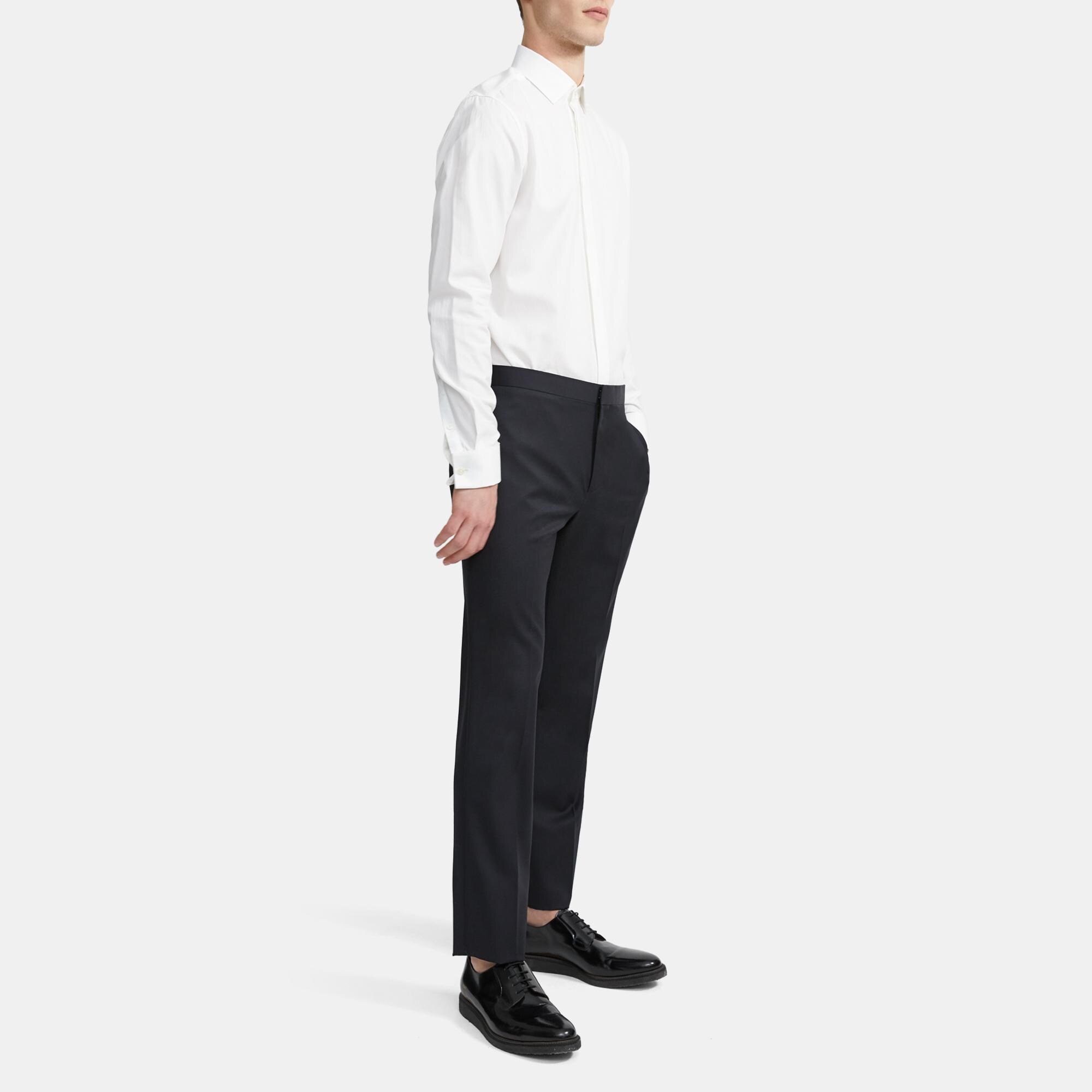 Straight-Fit Tuxedo Pant in Wool