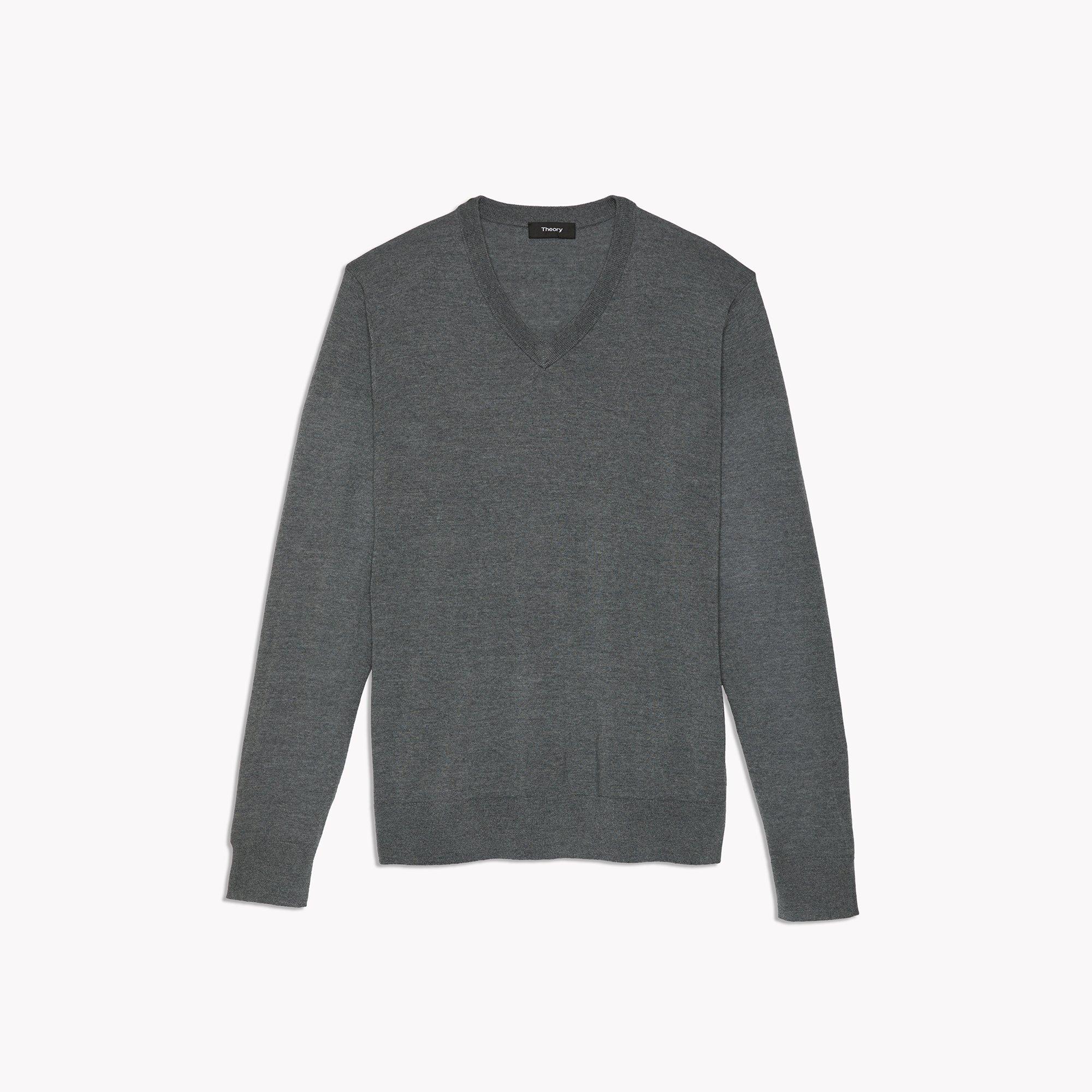 Wool V-Neck Sweater