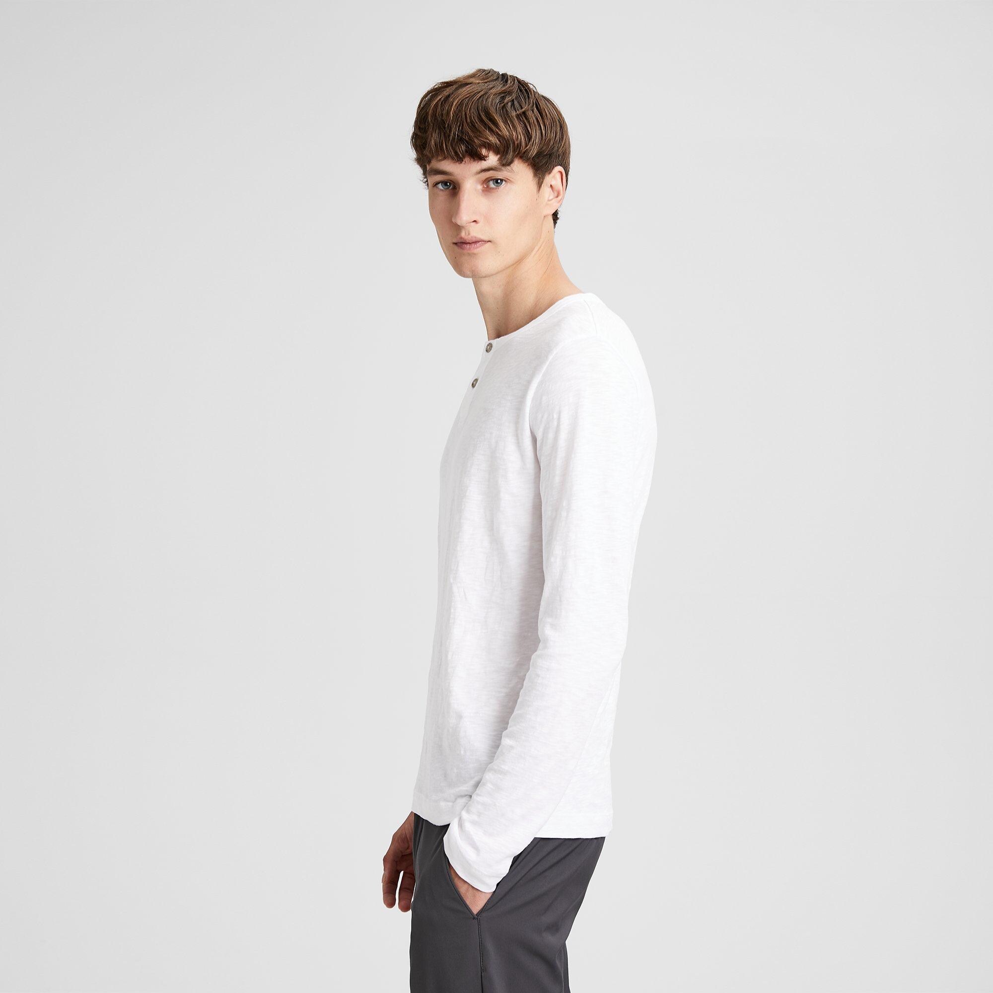 Slub Cotton Henley
