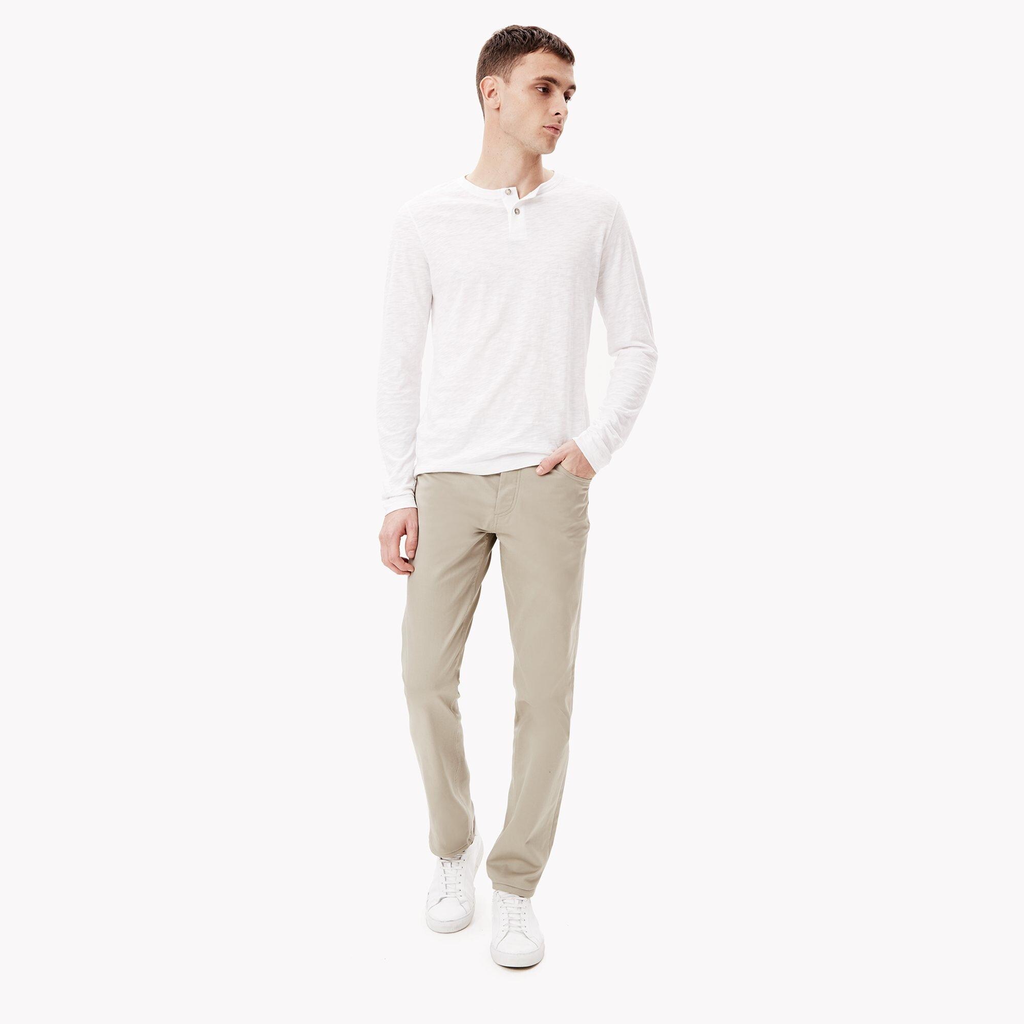 Slub Cotton Henley