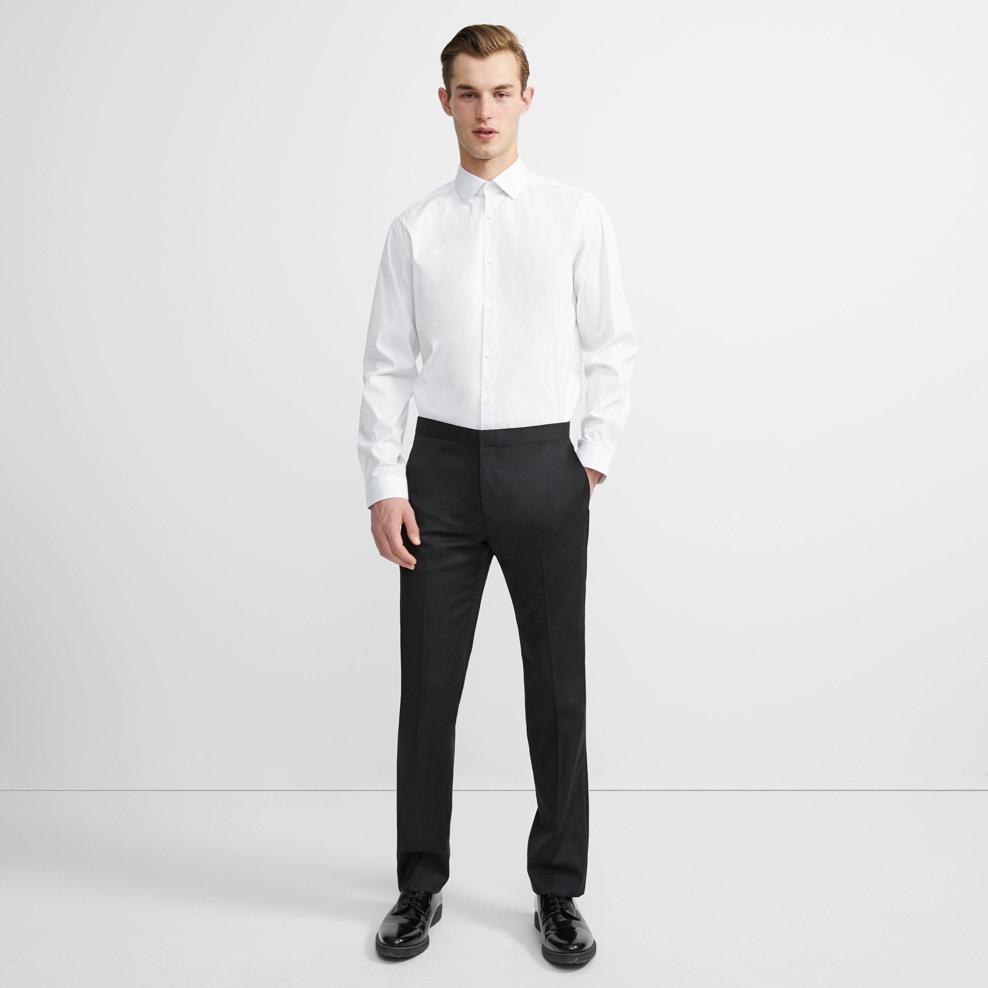Tuxedo Shirt in Stretch Cotton