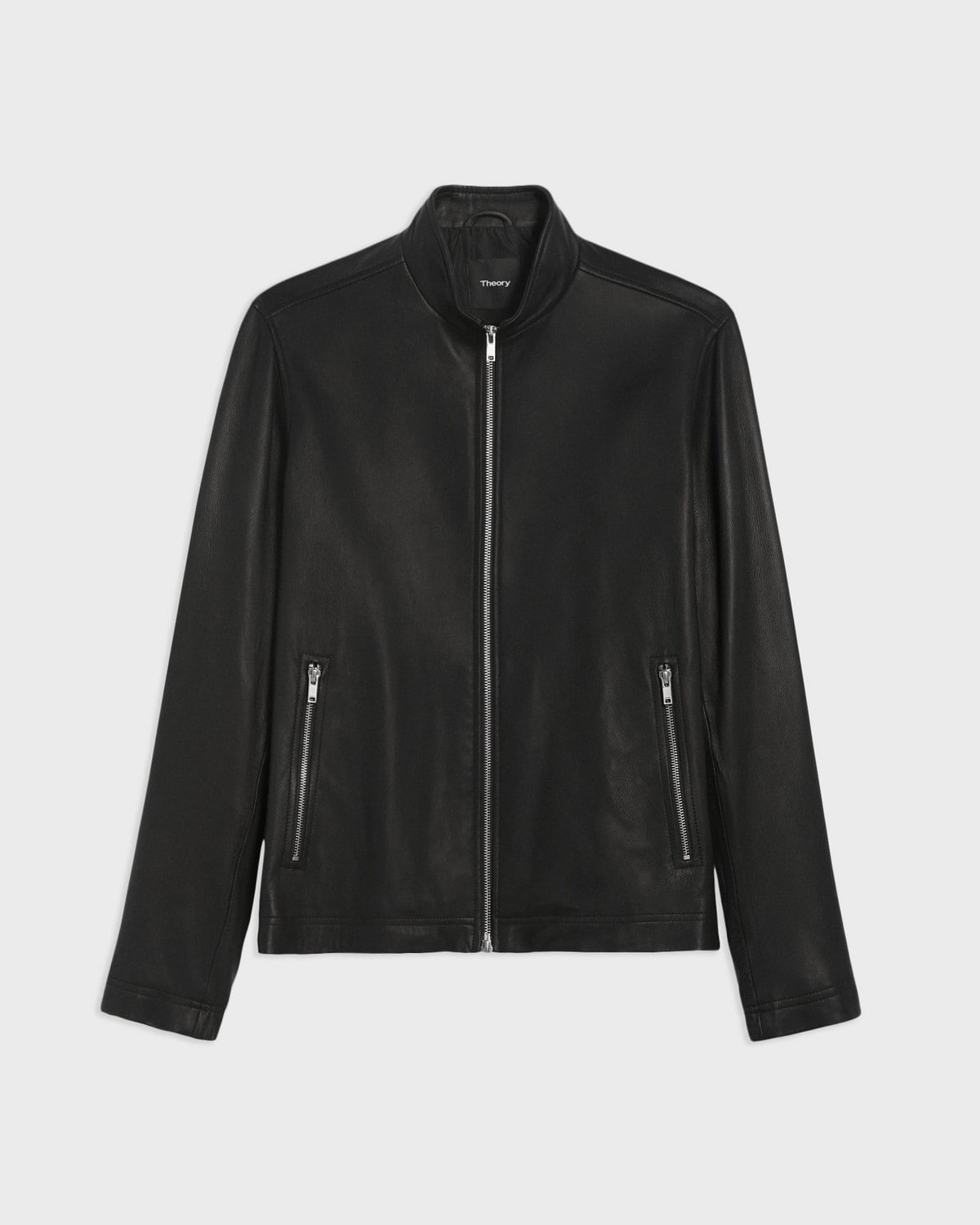 Morvek Zip Jacket in Leather