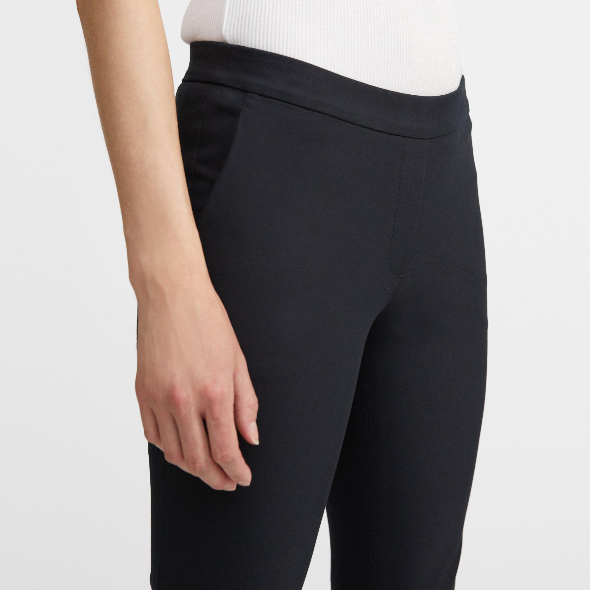 Slim Pull-On Pant in Stretch Cotton