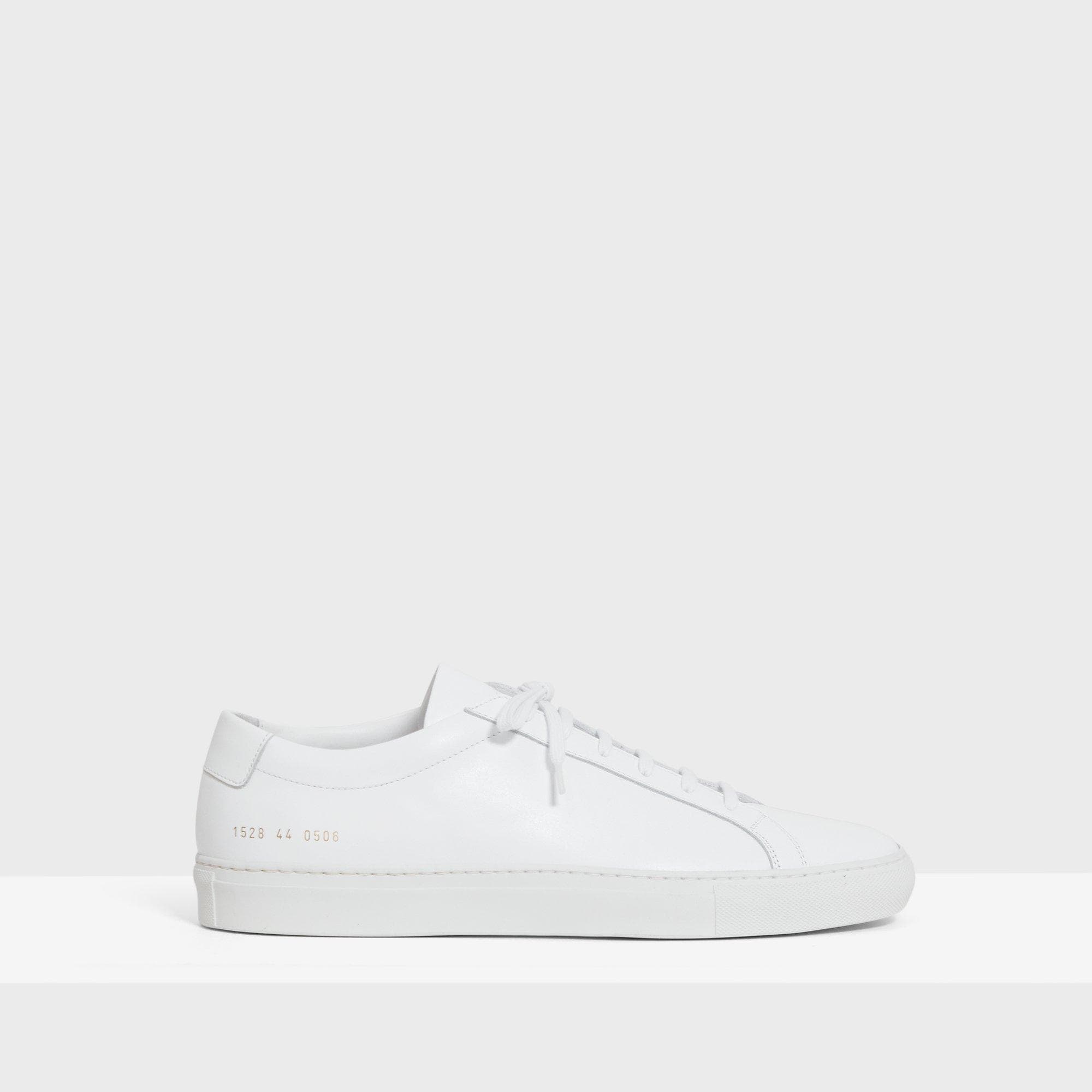 Theory Common Projects Men s Original Achilles Sneakers White 45