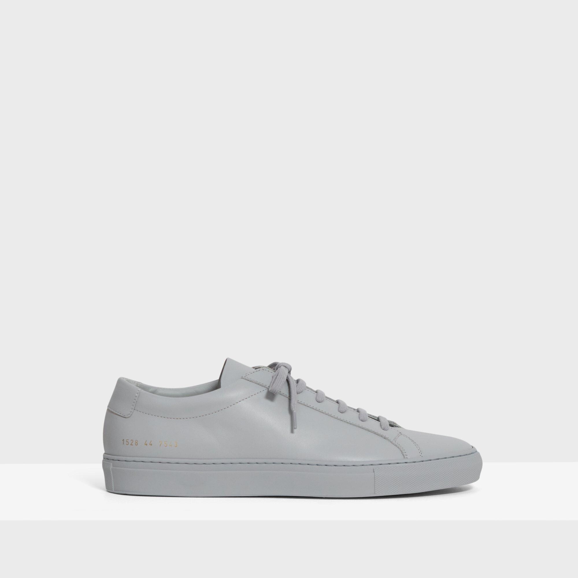 띠어리 Theory 커먼 프로젝트 Common Projects Mens Original Achilles Sneakers,GREY