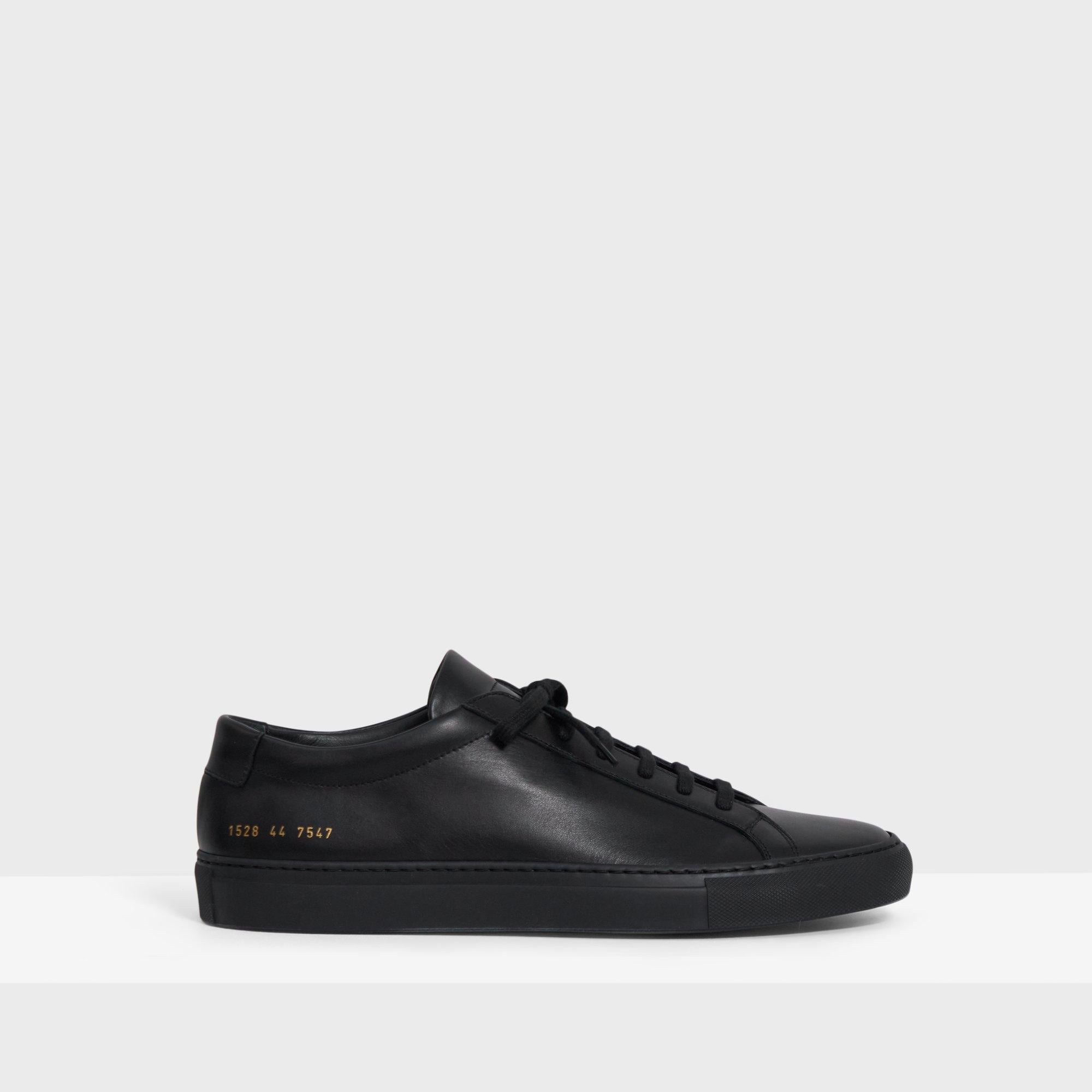 Common Projects Men s Original Achilles Sneakers Black Black Sole