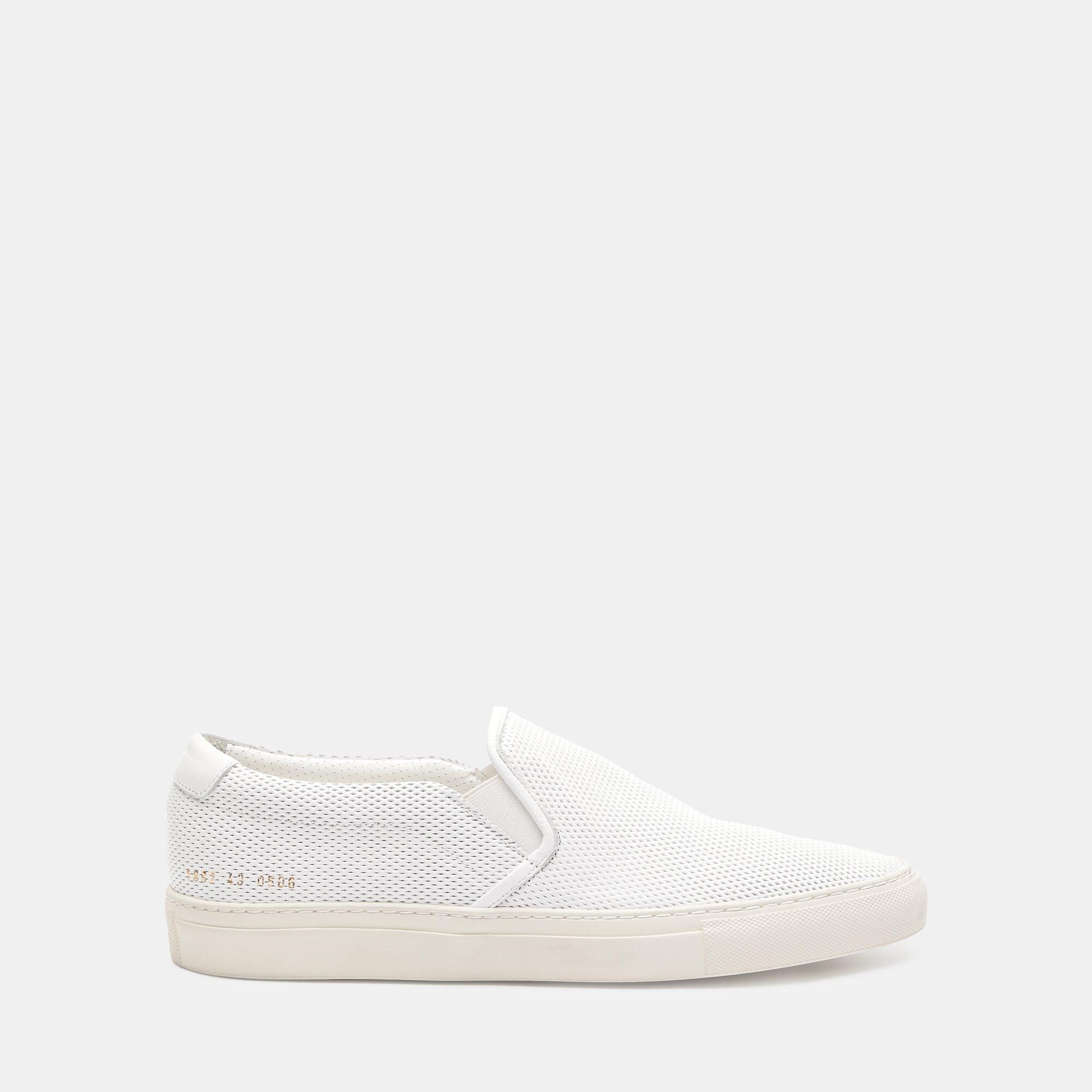 Common Projects Perforated Slip-On Sneakers