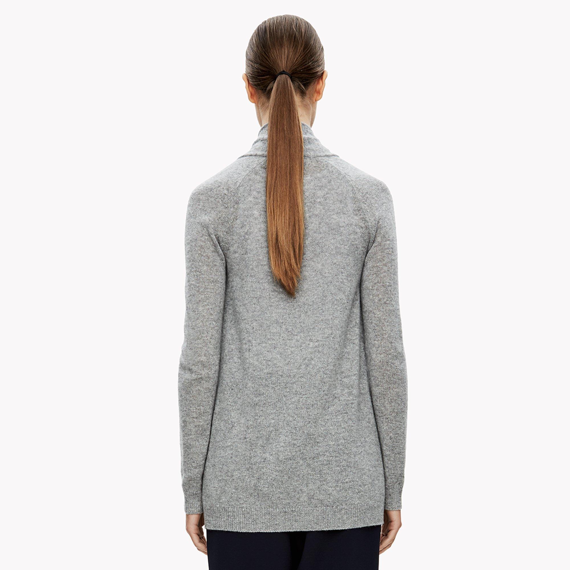 Feather Cashmere Open Cardigan