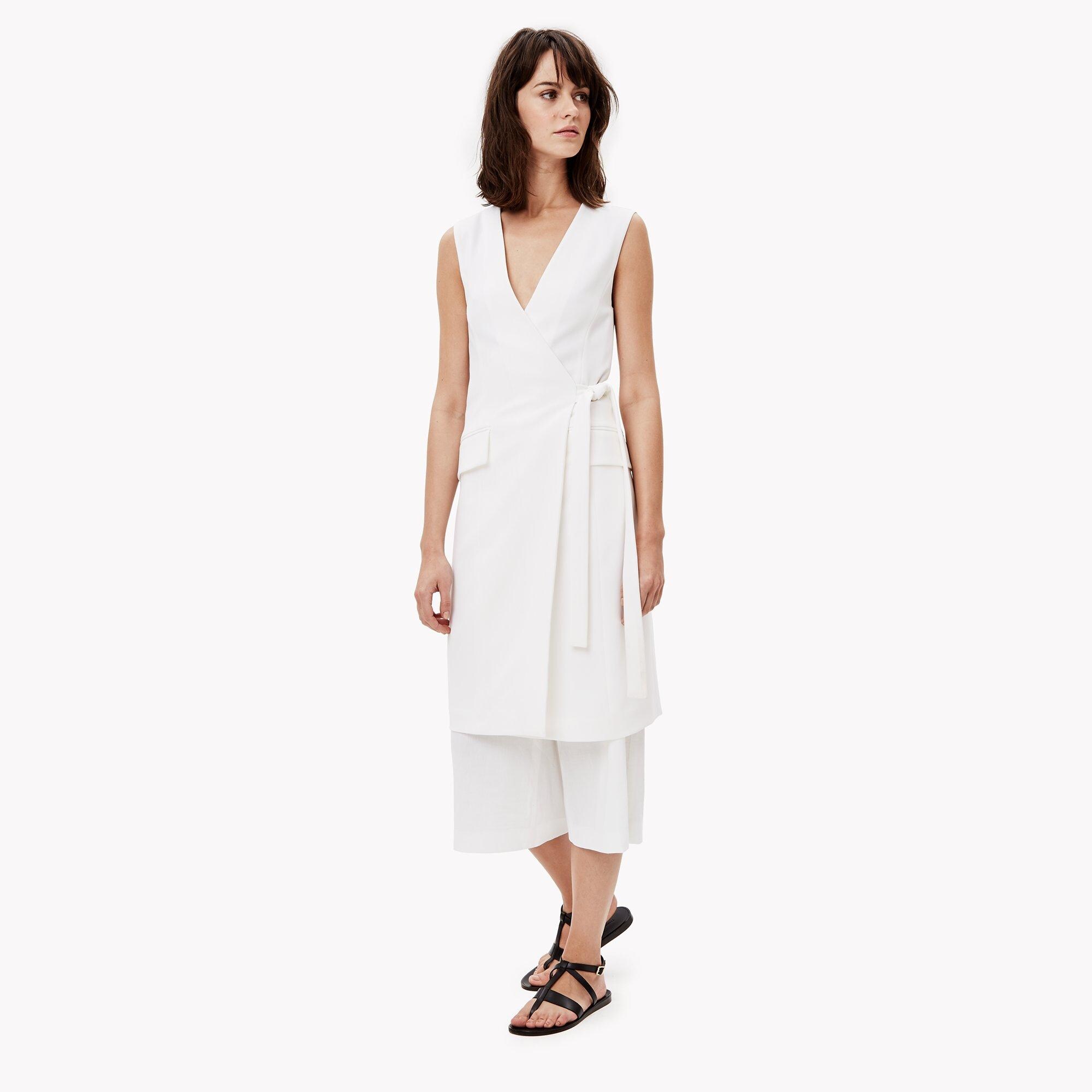 Soft Crepe Wrap Dress