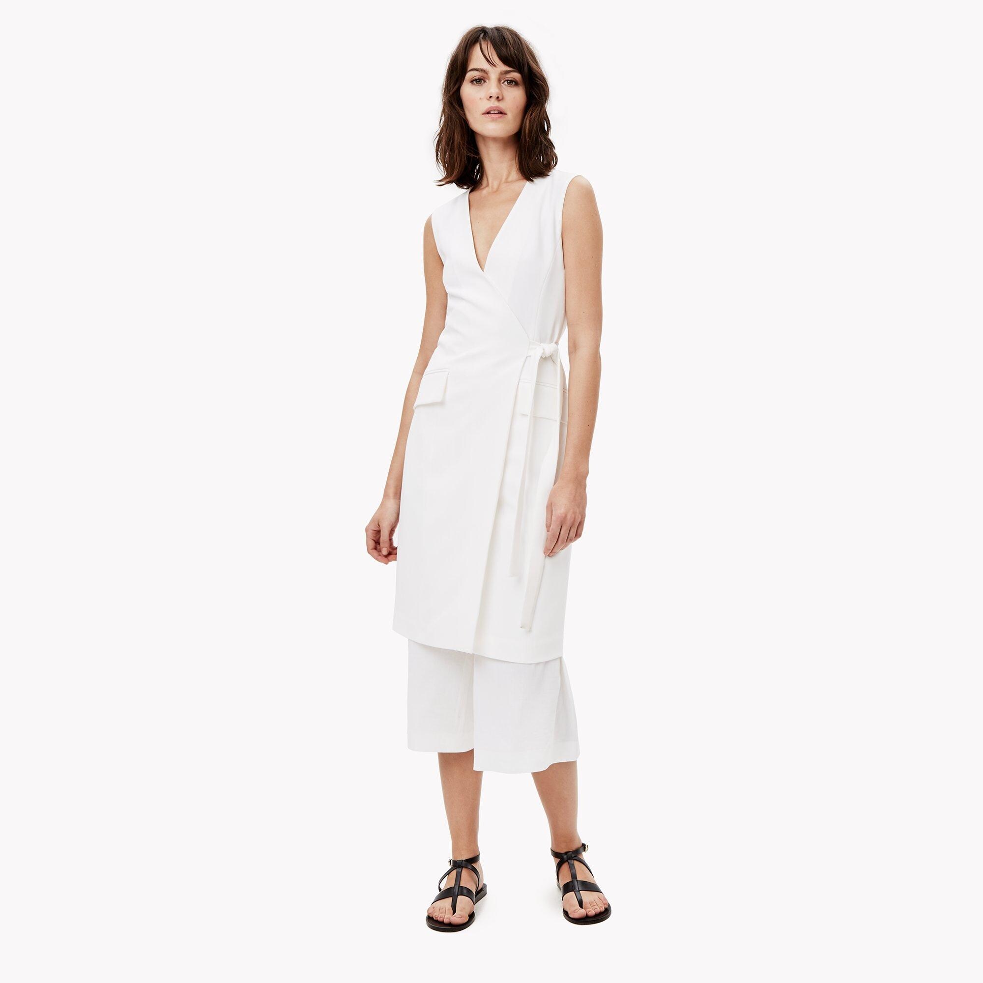 Soft Crepe Wrap Dress