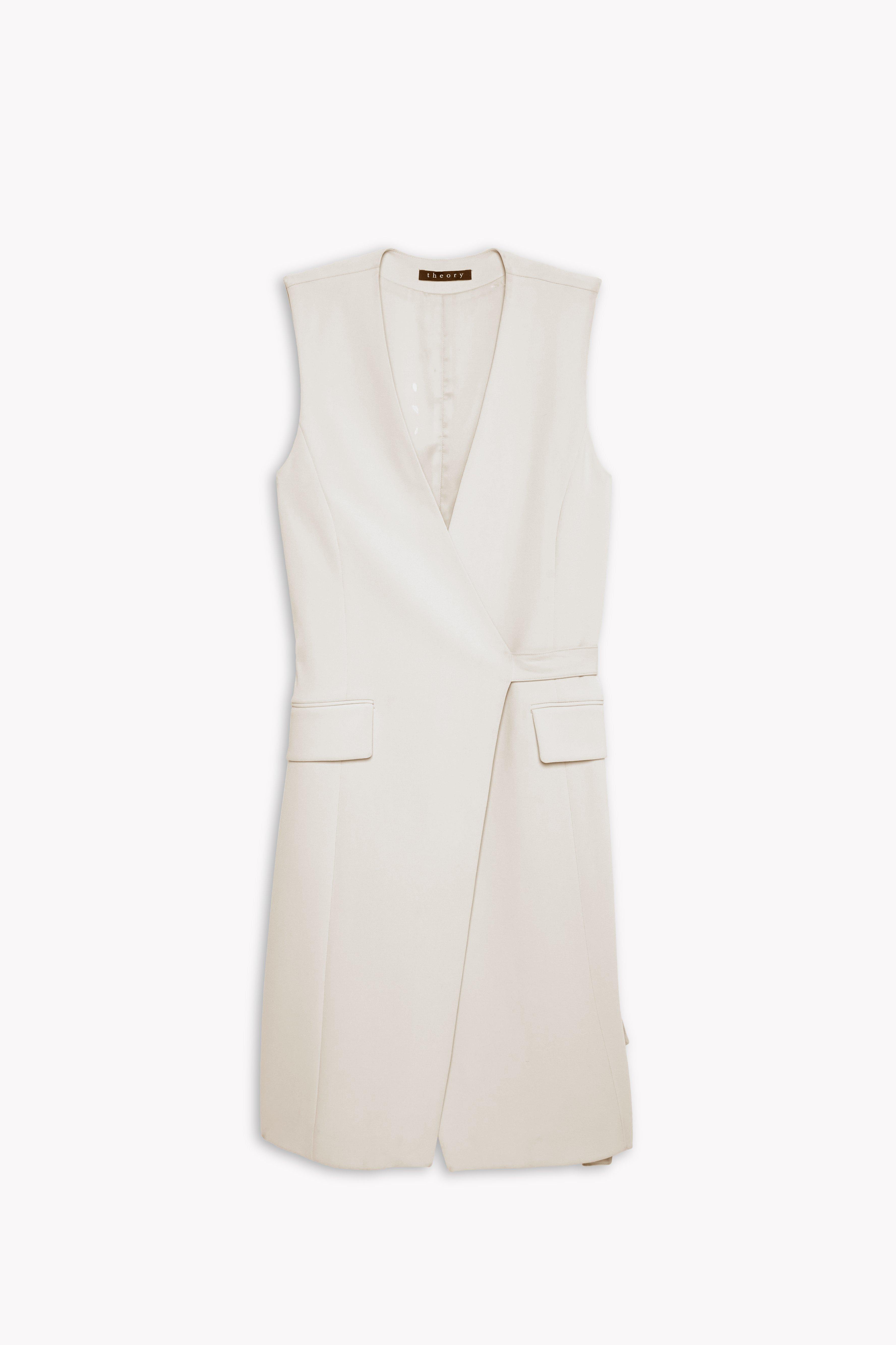 Soft Crepe Wrap Dress