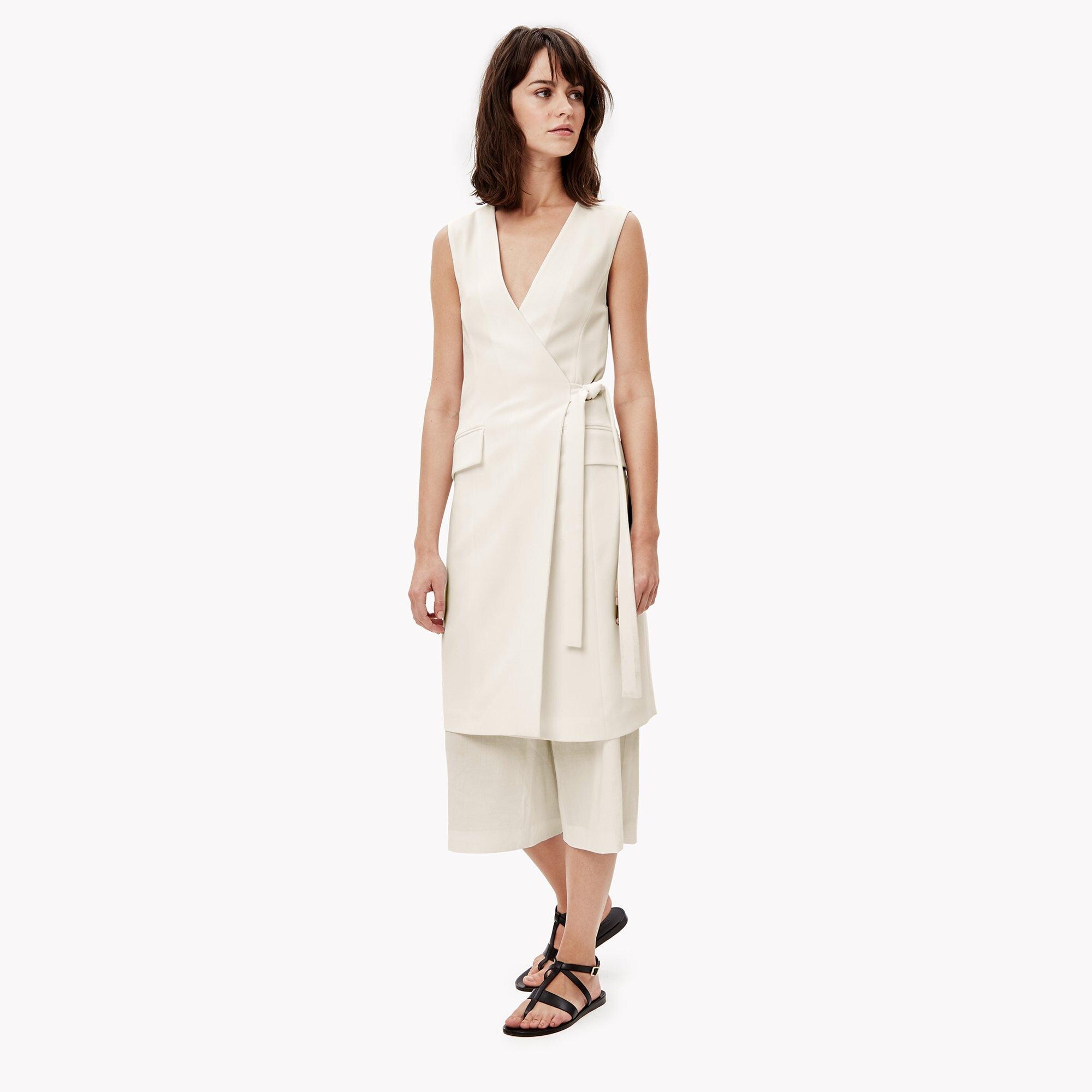 Soft Crepe Wrap Dress