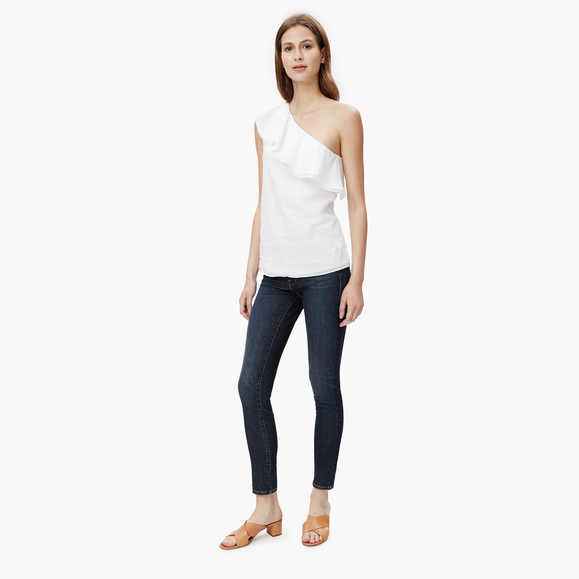 Cotton One-Shouldered Top