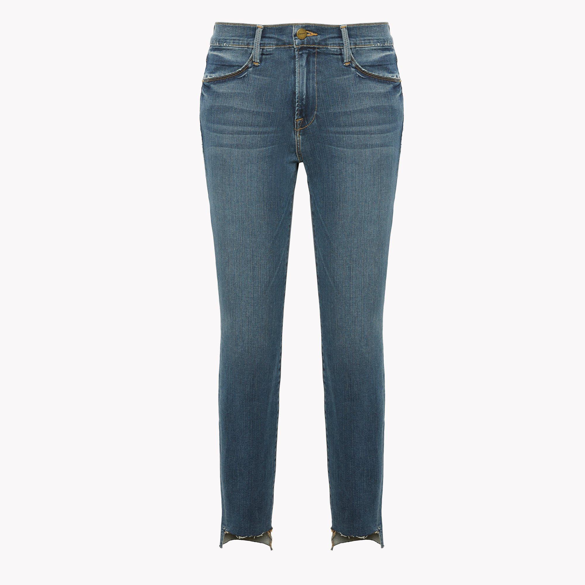 Le High Skinny Raw Stagger Jean