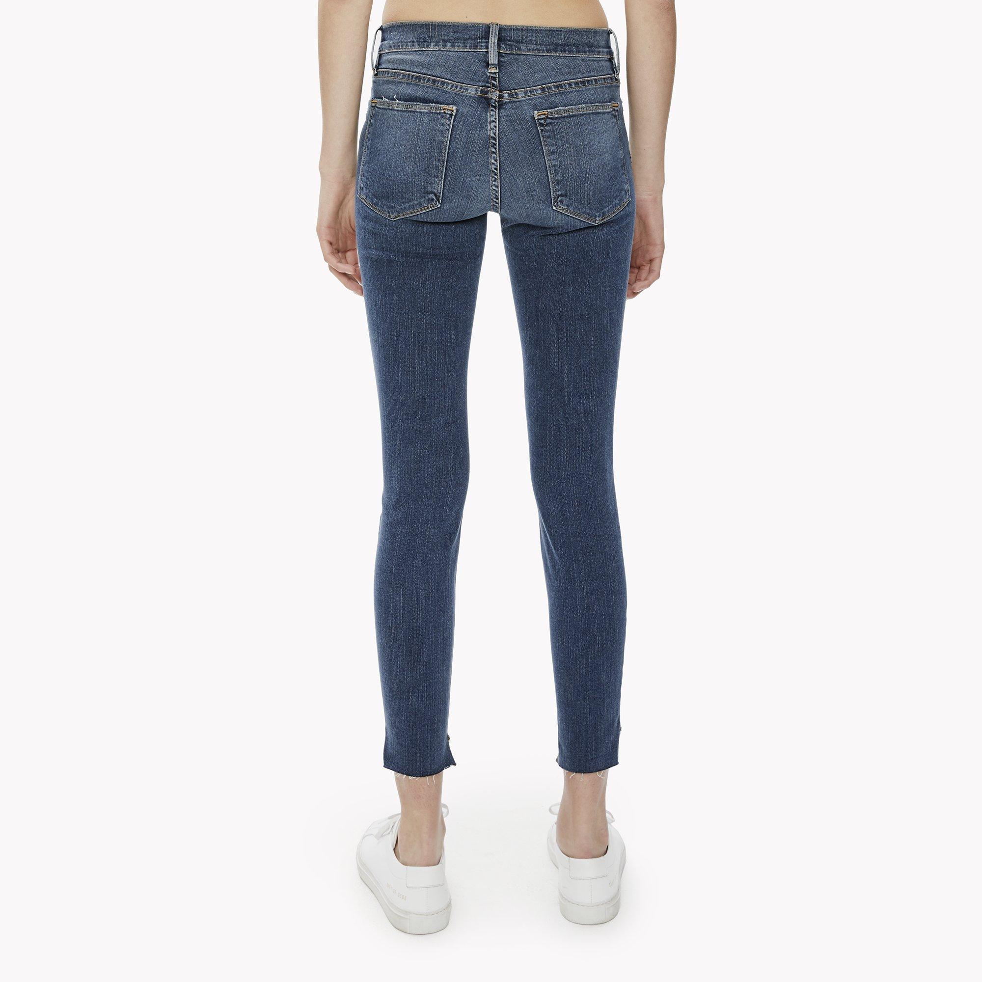 Le High Skinny Raw Stagger Jean