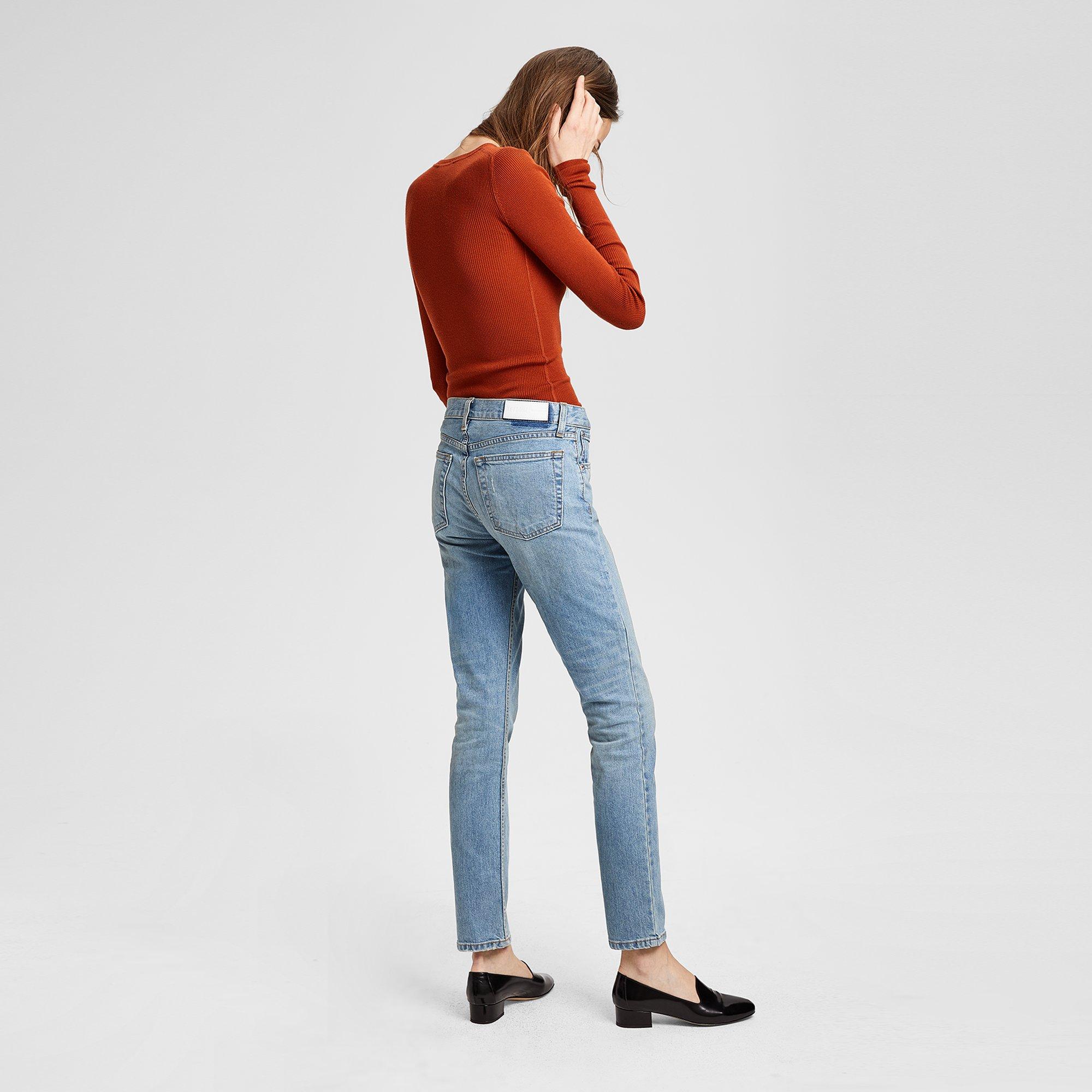 Re/Done Straight Skinny Jean