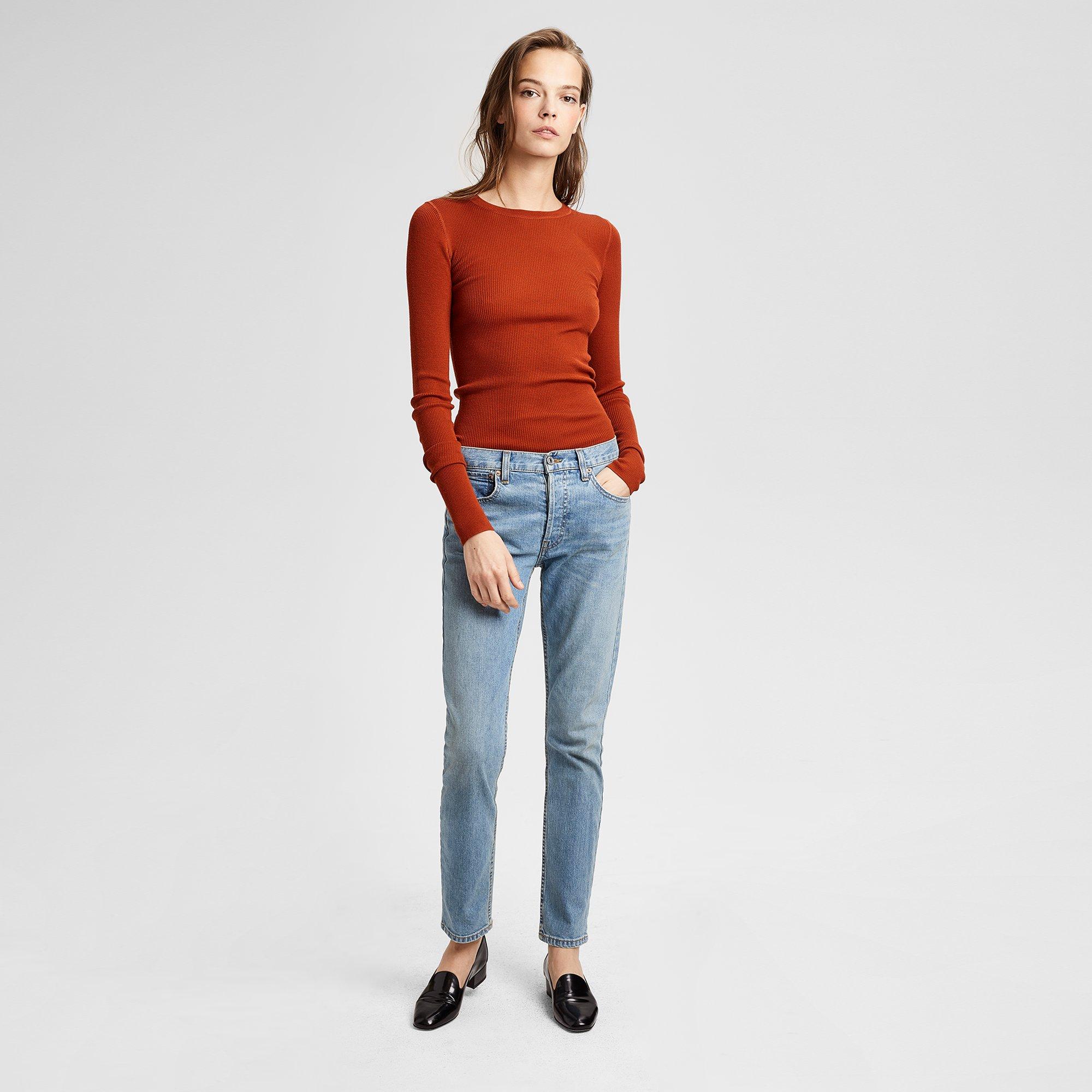 Re/Done Straight Skinny Jean