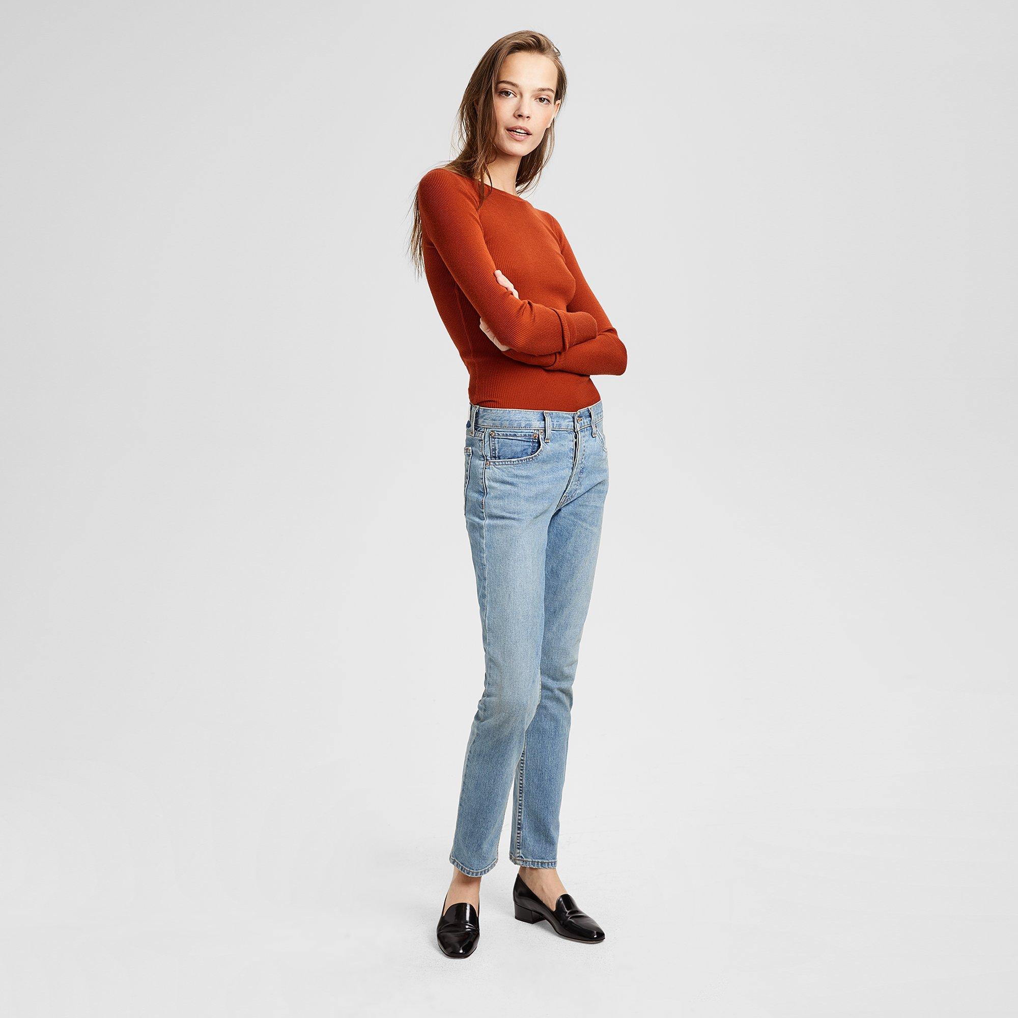 Re/Done Straight Skinny Jean