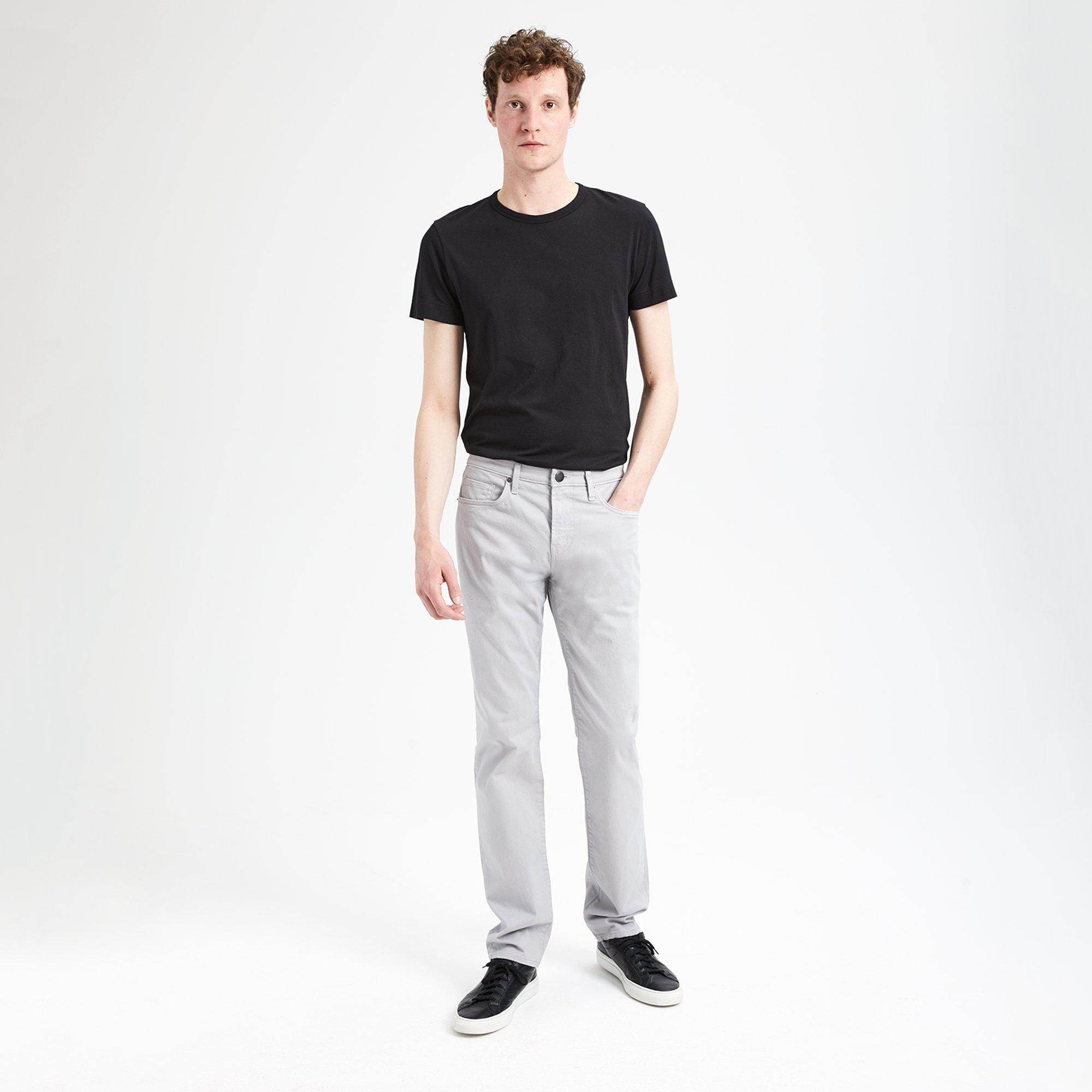J Brand Kane Straight Fit Jean in French Terry
