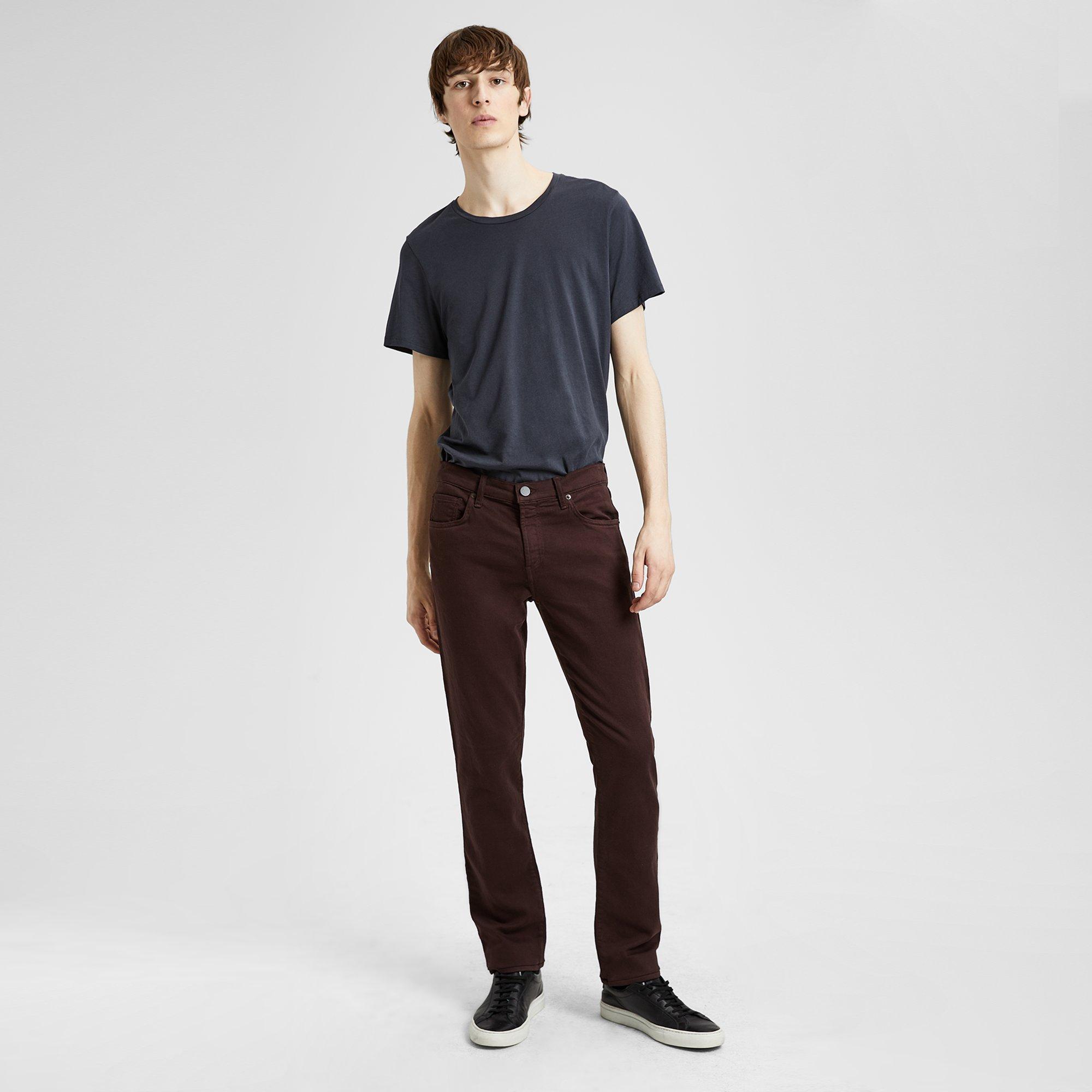 Theory Outlet Official Site  J Brand Kane Straight Fit Jean in French Terry