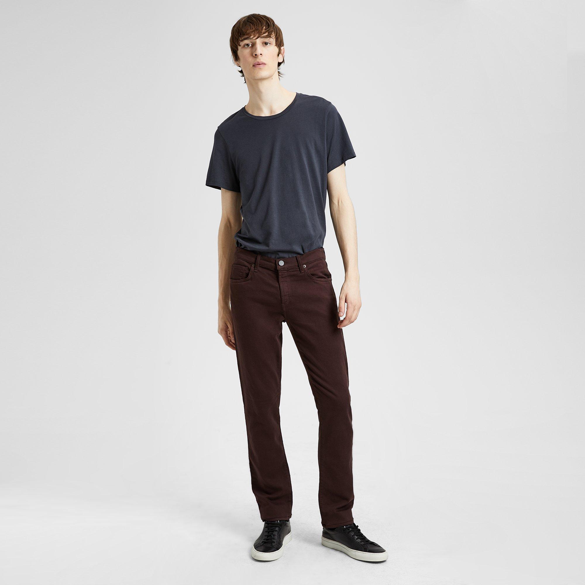 J Brand Kane Straight Fit Jean in French Terry