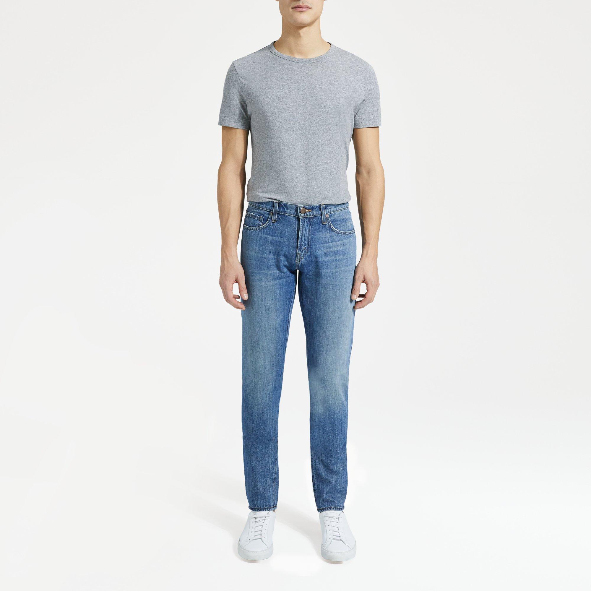 Theory Official Site J Brand Tyler Tapered Jean in Stretch Denim