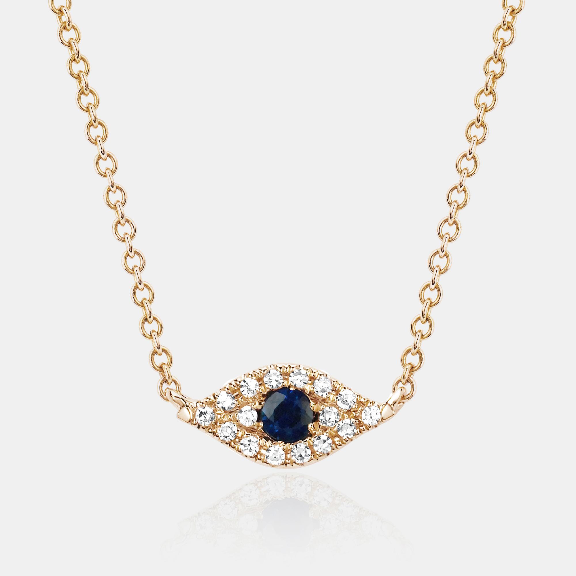 EF Collection Diamond Evil Eye Choker