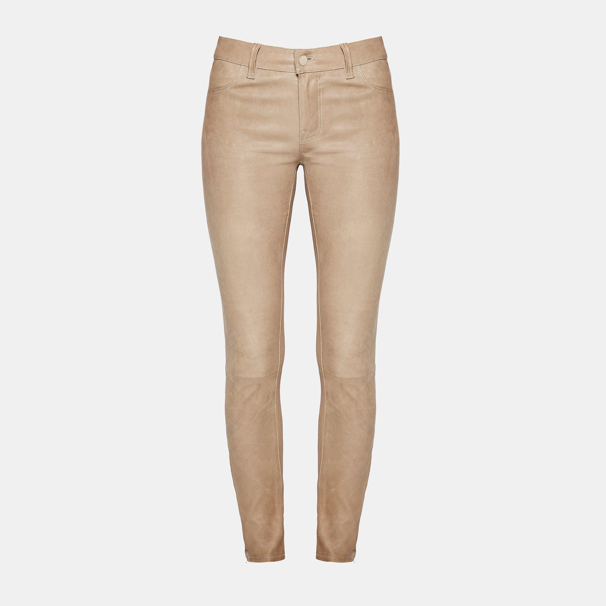 J Brand Leather Skinny Pants