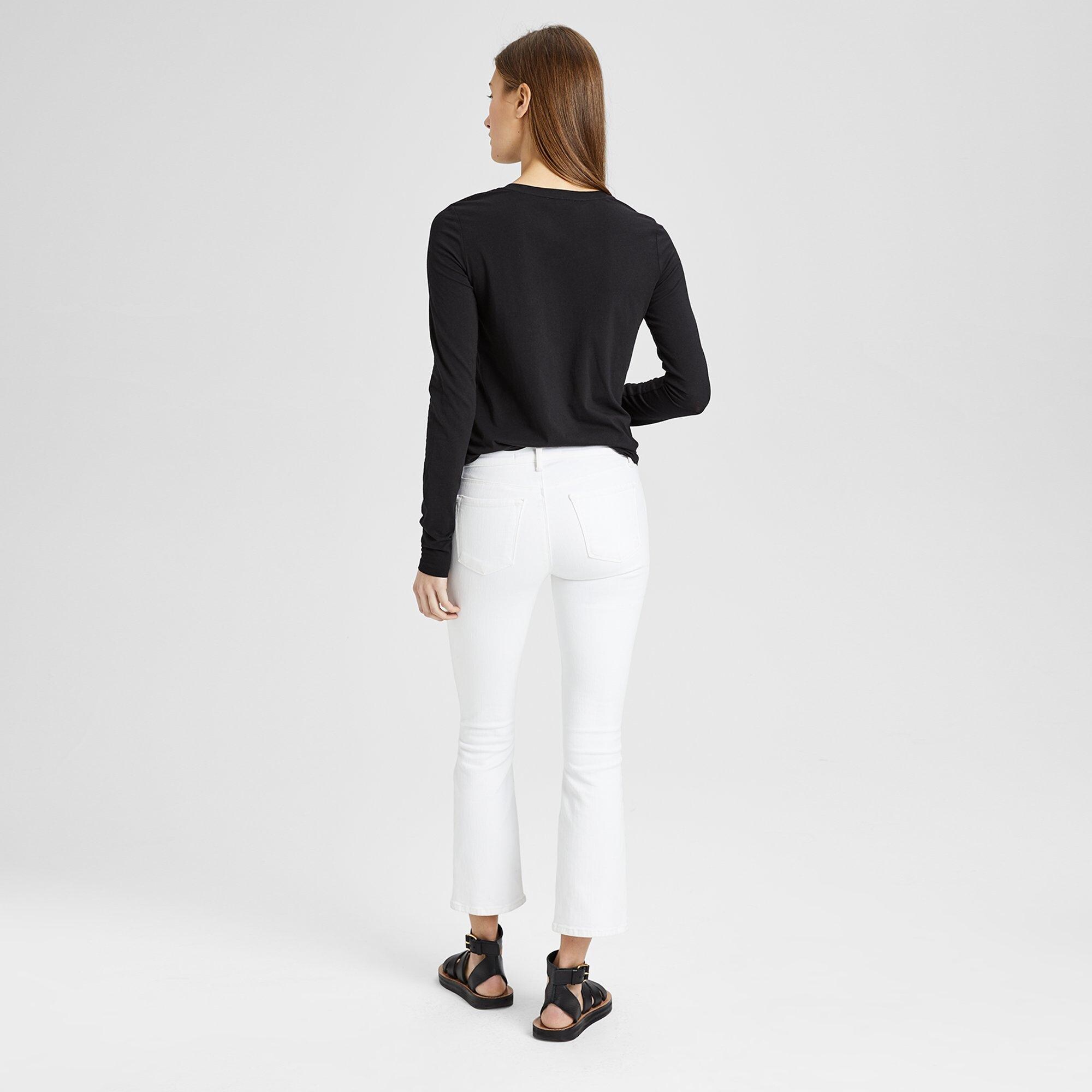 J Brand Selena Bootcut Crop Jean