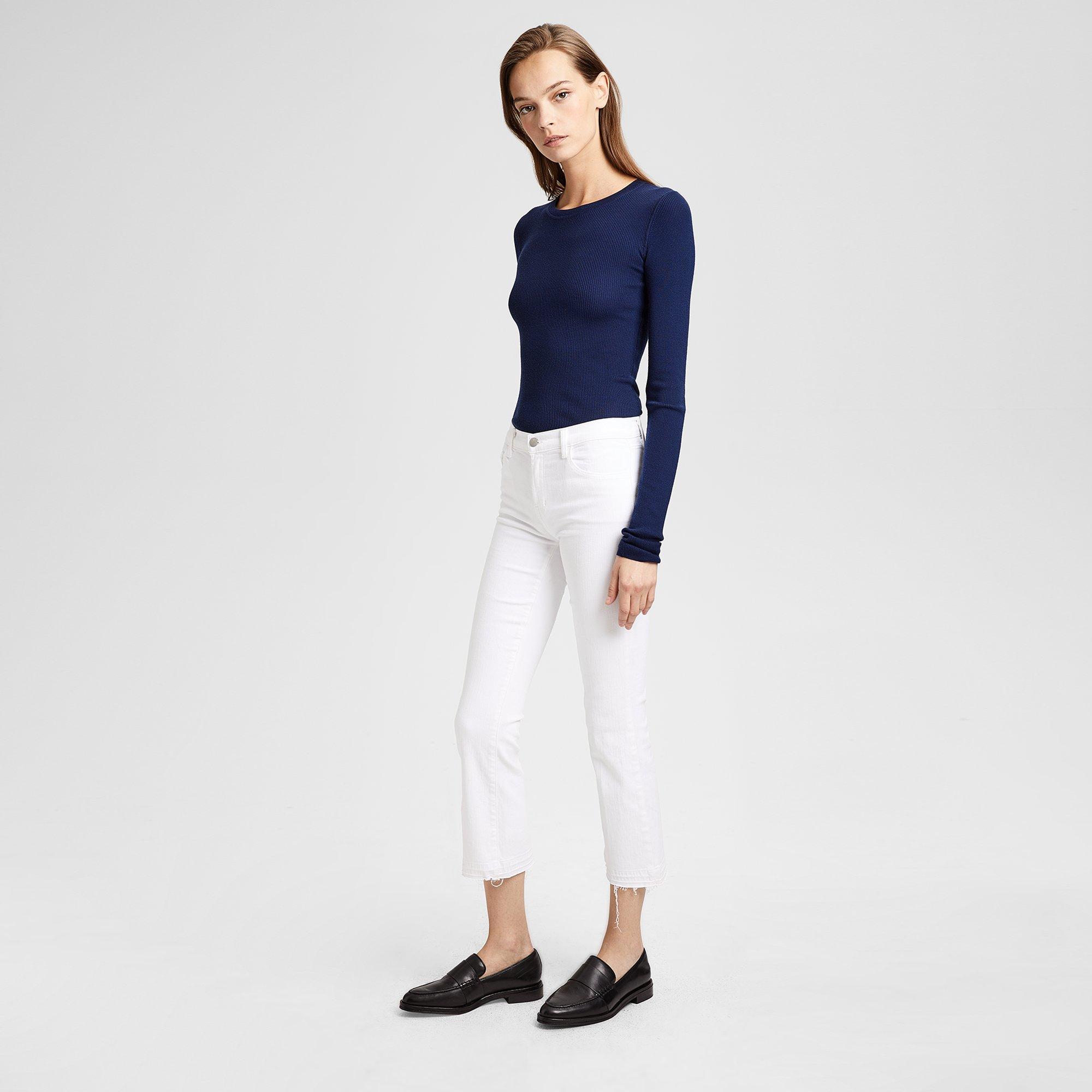 Theory Official Site  J Brand Selena Bootcut Jean