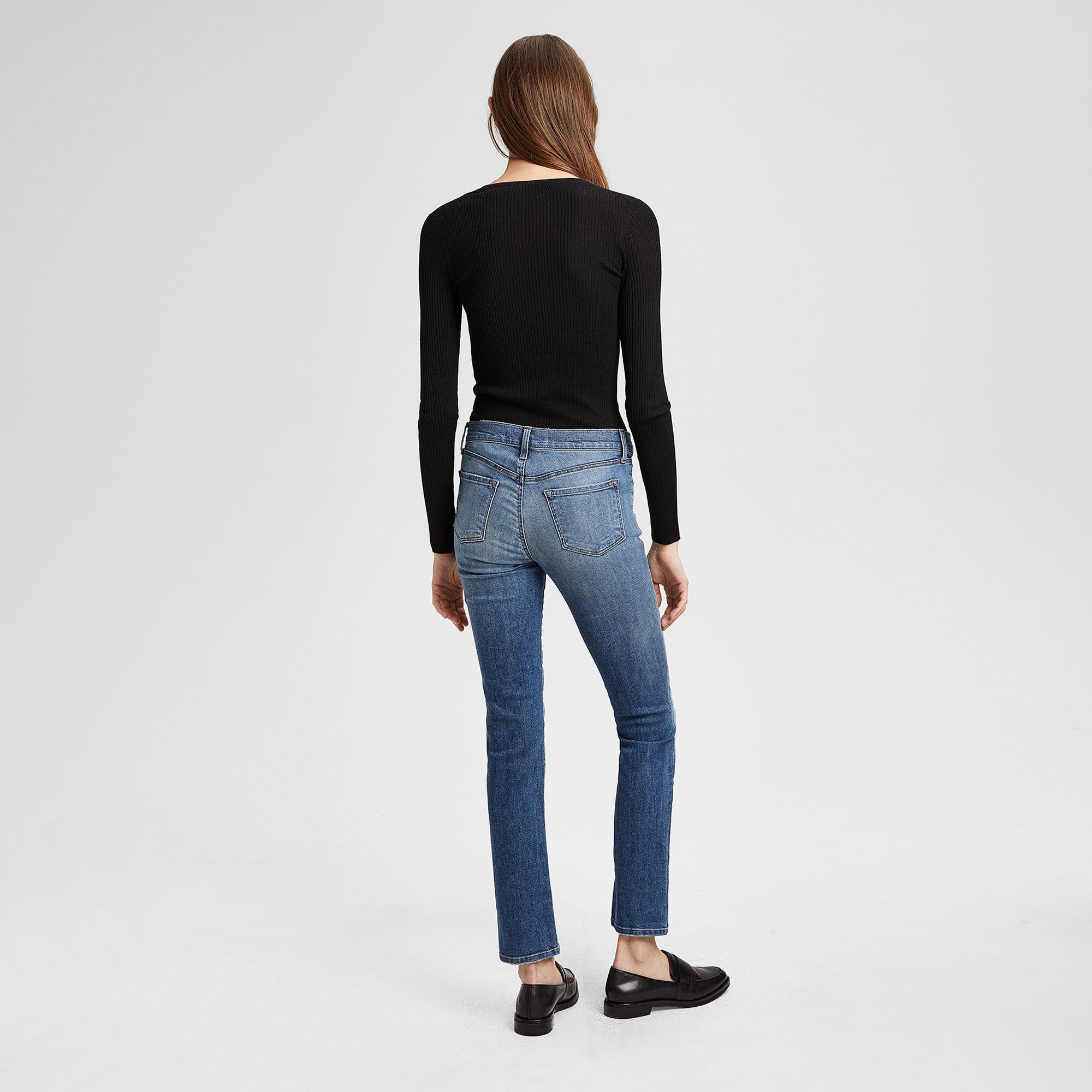 Theory Official Site | J Brand Mid-Rise Cigarette Jean