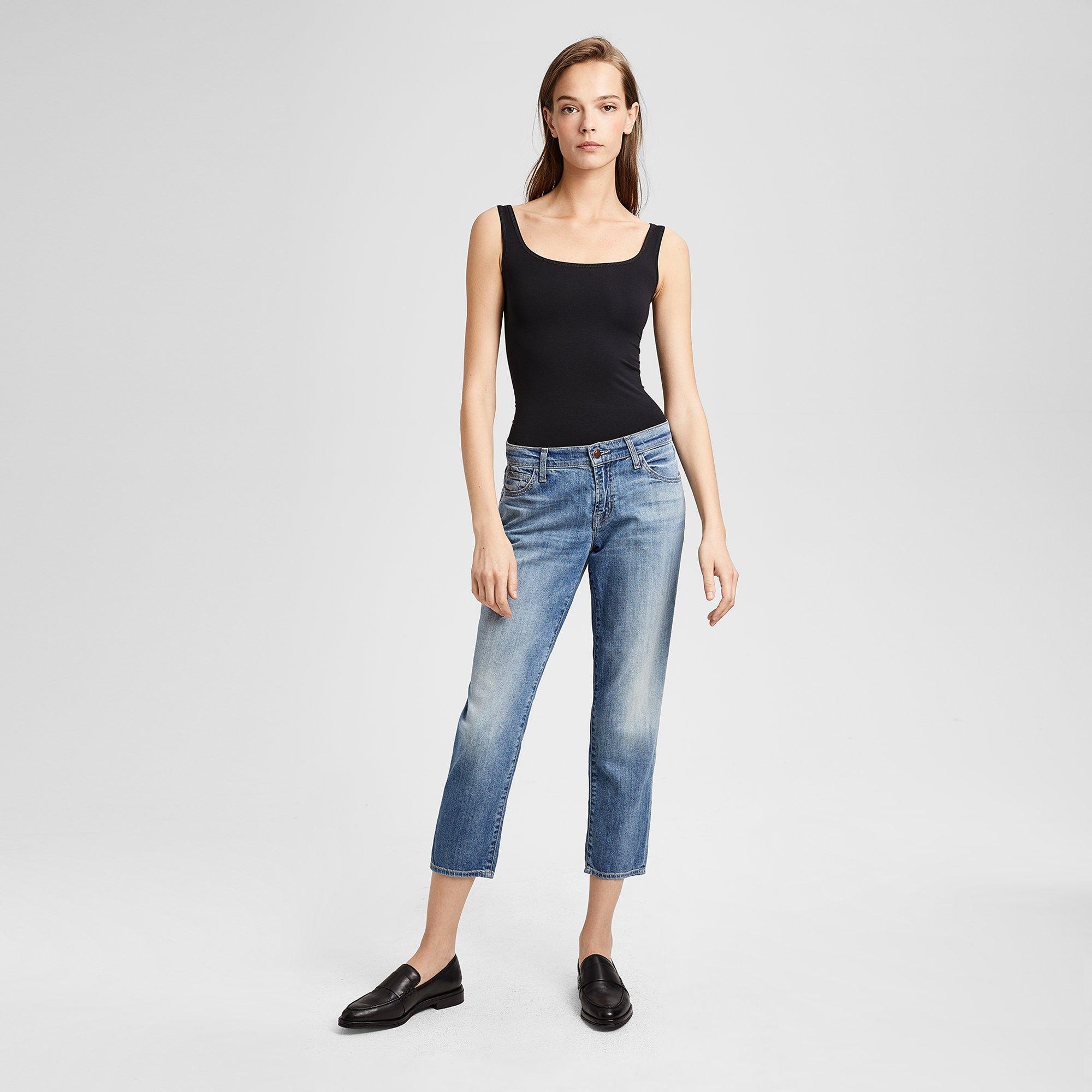J Brand Sadey Slim Straight Jeans
