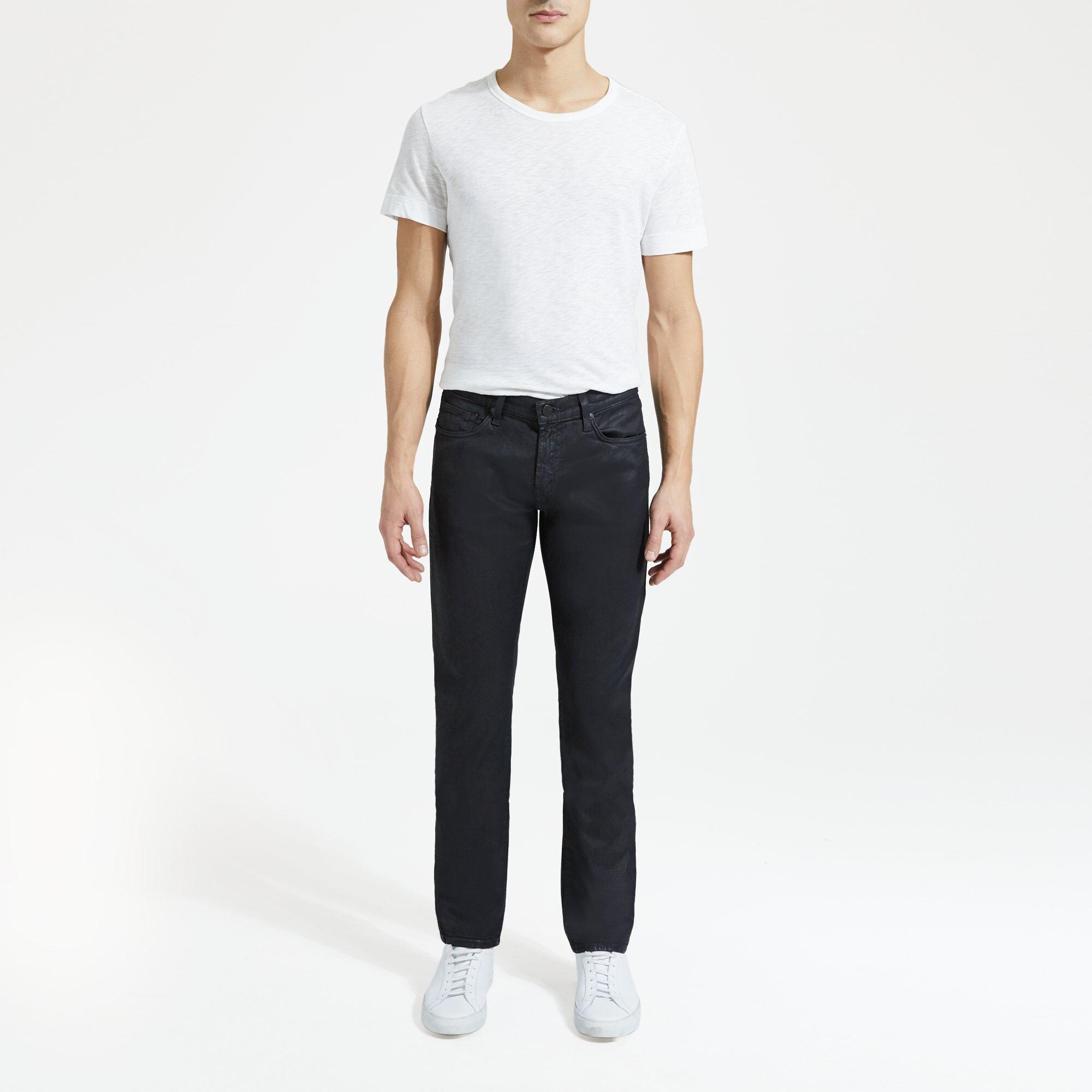 J Brand Tyler Coated Slim Jean