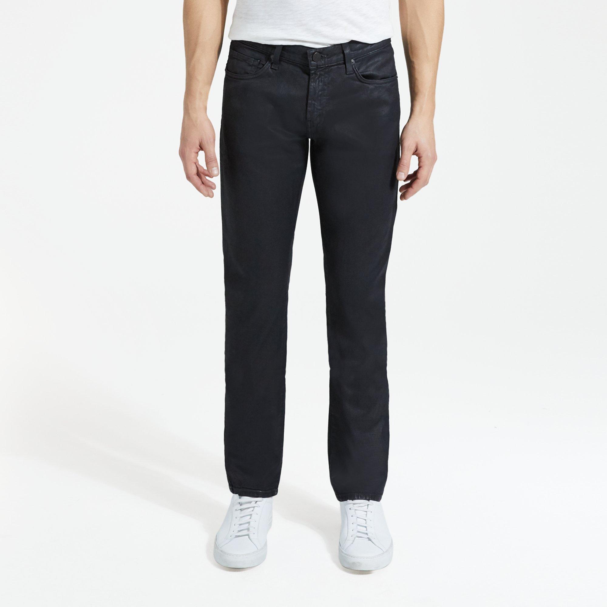 J Brand Tyler Coated Slim Jean
