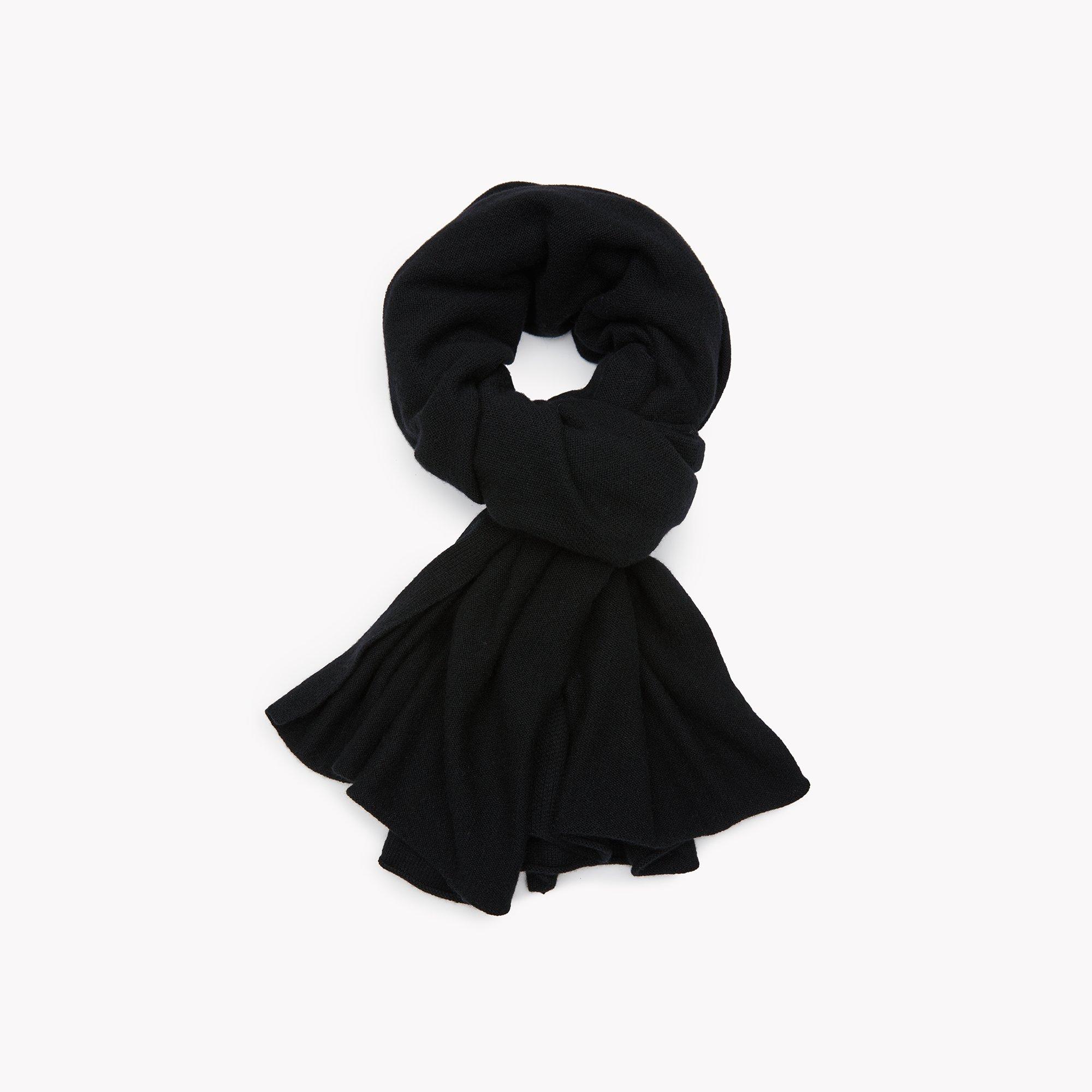 Wide Cashmere Scarf