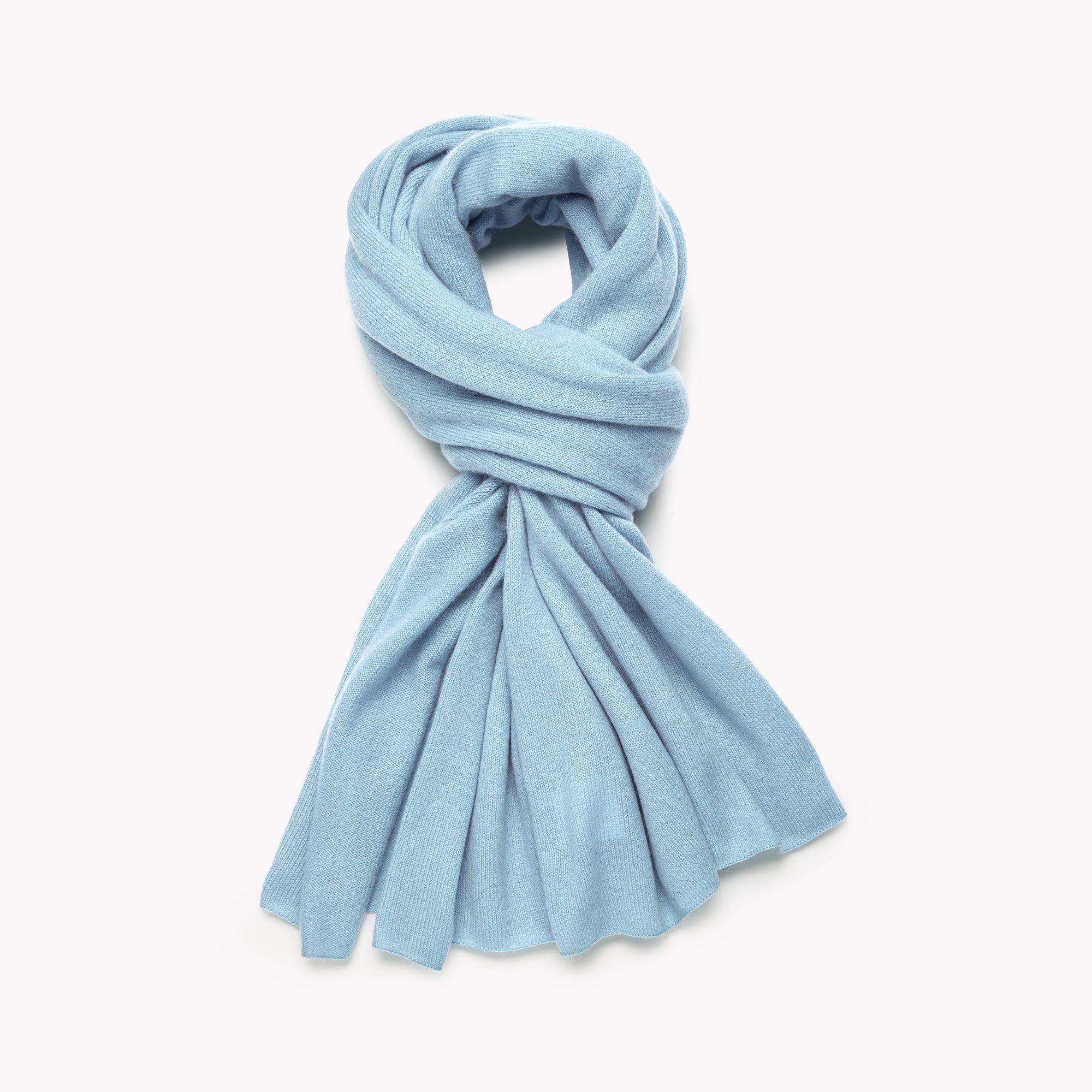 Wide Cashmere Scarf