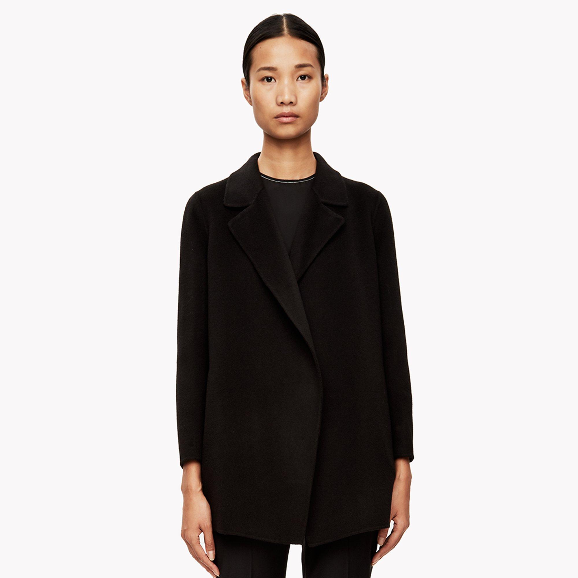 Double-Face Wool-Cashmere Relaxed Jacket