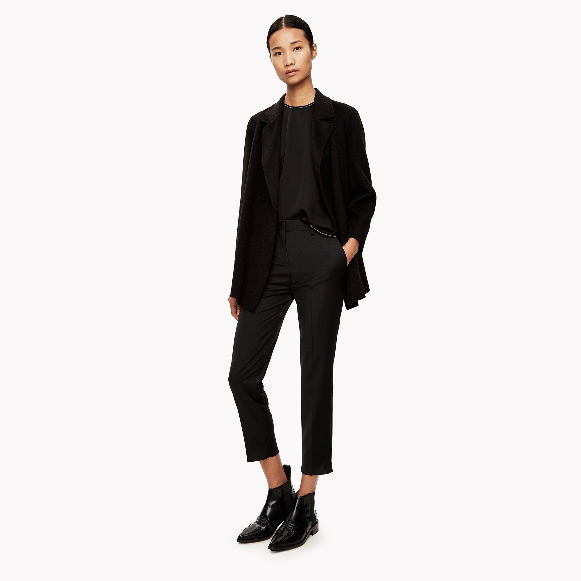 Double-Face Wool-Cashmere Relaxed Jacket